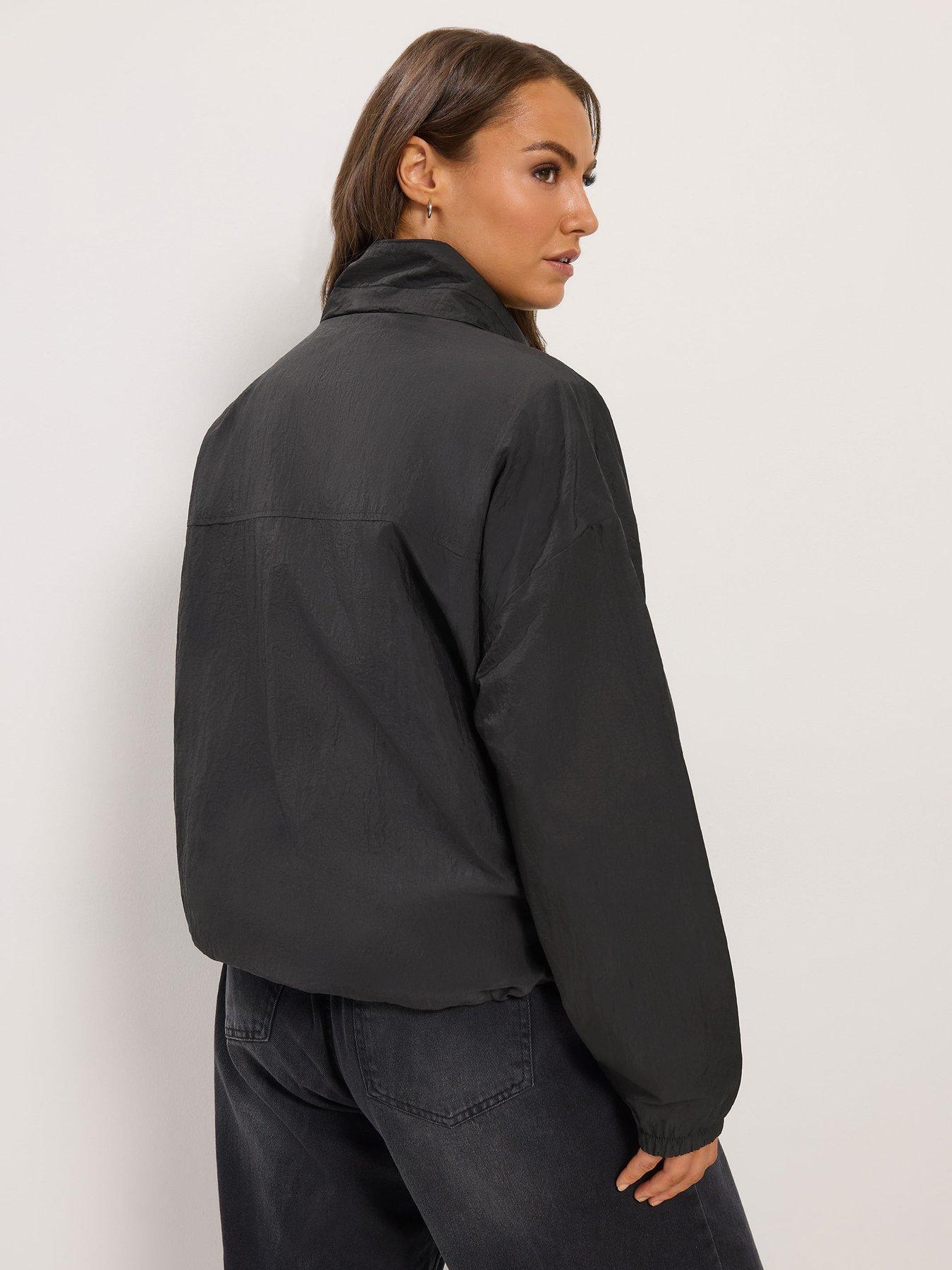 Image 2 of 4 of Yours Curve Funnel Neck Jacket