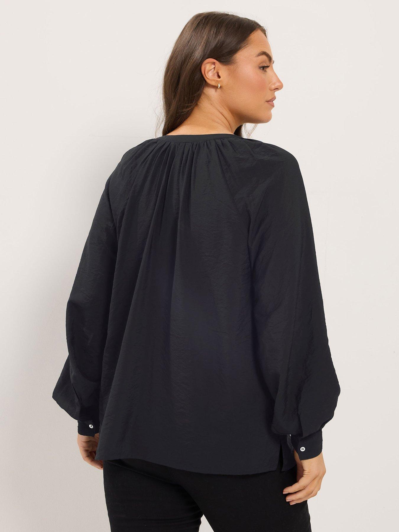Image 2 of 4 of Yours Curve Button Through Blouse