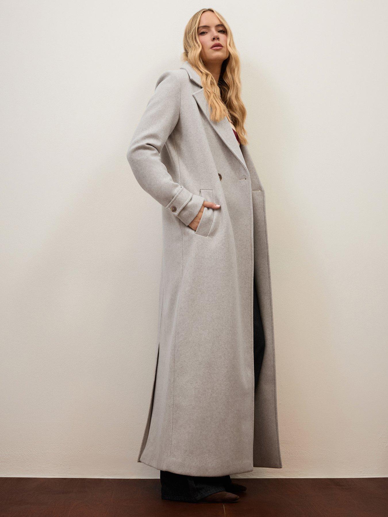 Image 1 of 4 of Long Tall Sally Tall Maxi Coat