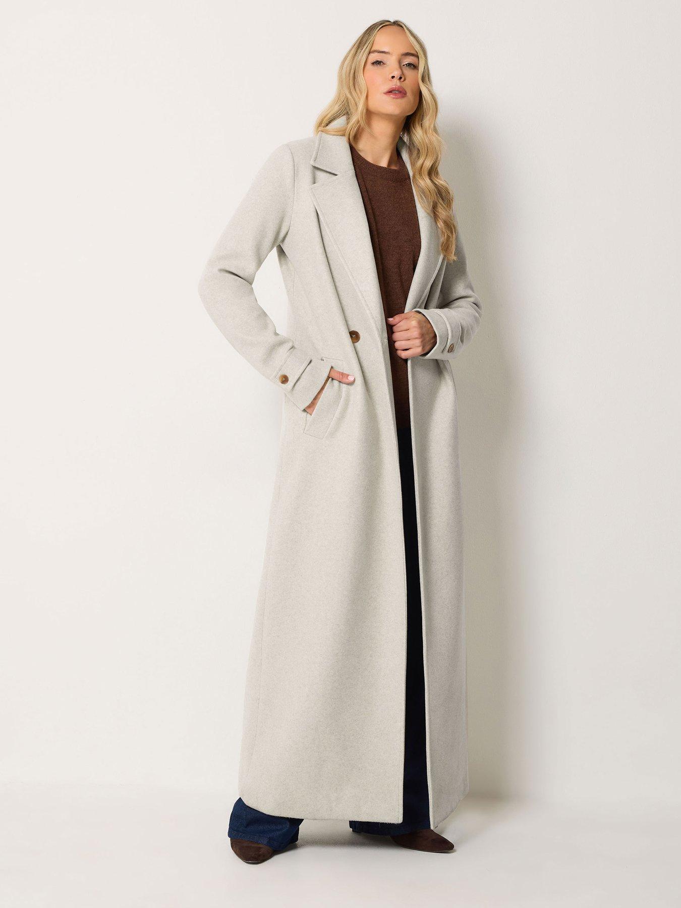 Image 3 of 4 of Long Tall Sally Tall Maxi Coat
