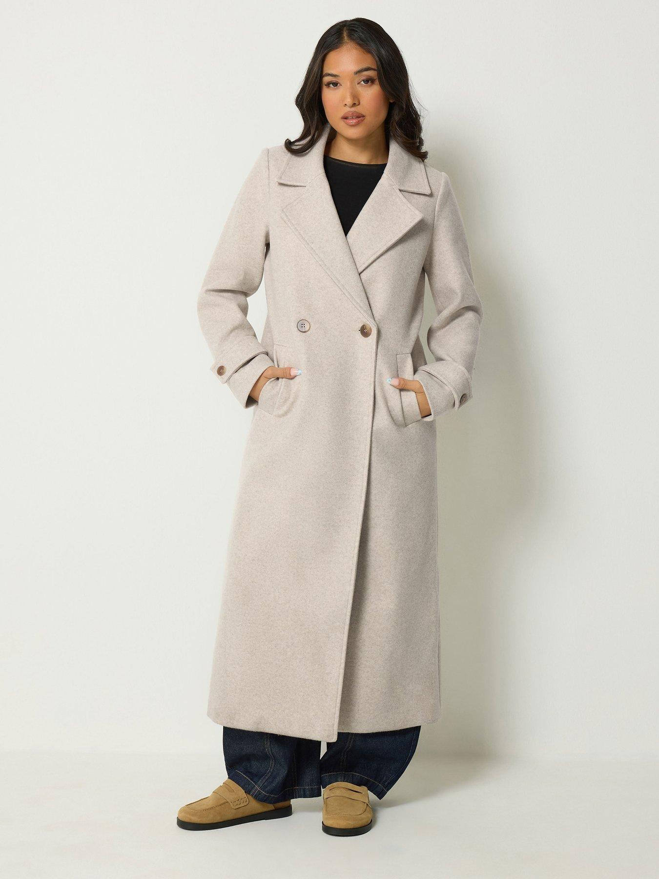 Image 1 of 4 of PixieGirl Petite Maxi City Coat