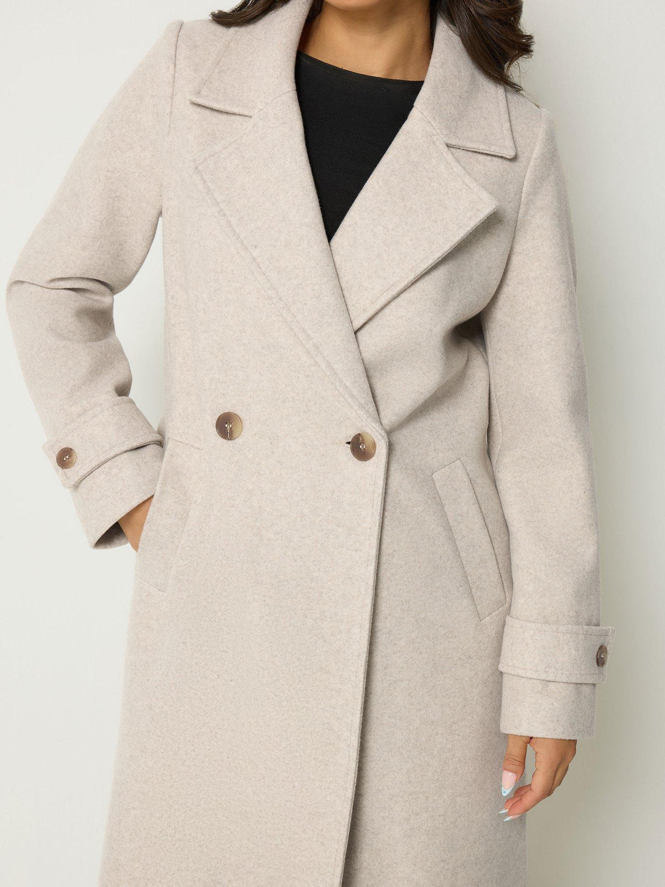 Image 4 of 4 of PixieGirl Petite Maxi City Coat