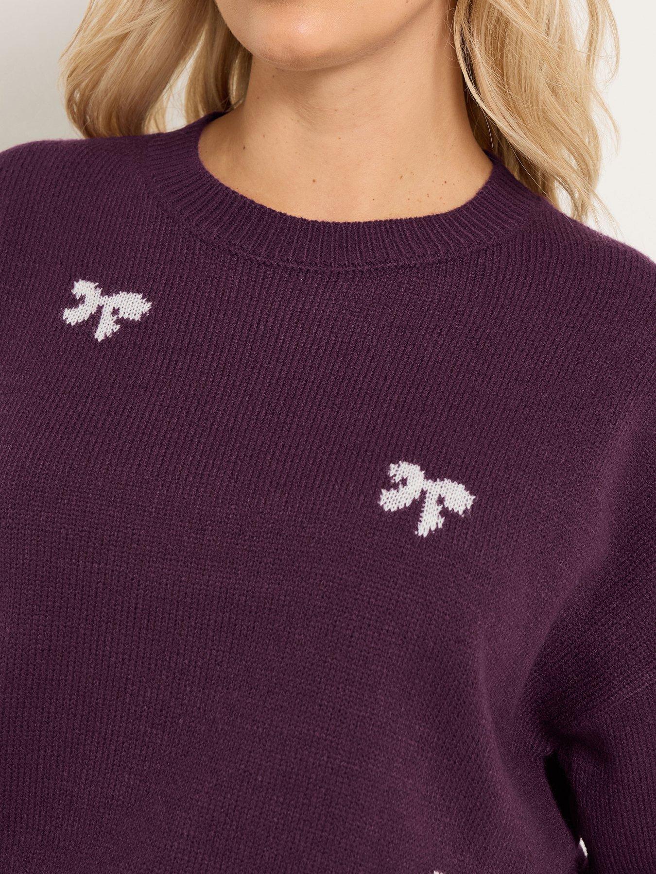 Image 4 of 4 of Yours Curve Jacquard Jumper