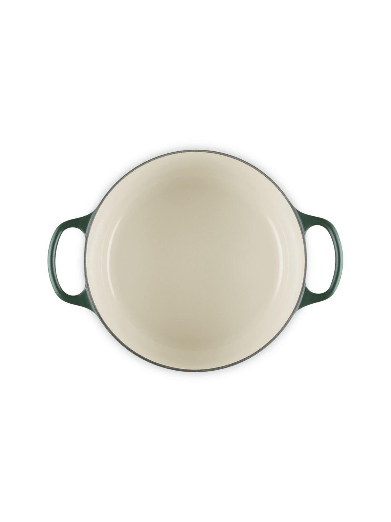 Image 5 of 6 of Le Creuset Cast Iron Signature Round Casserole 24cm Christmas 2026 For&ecirc;t