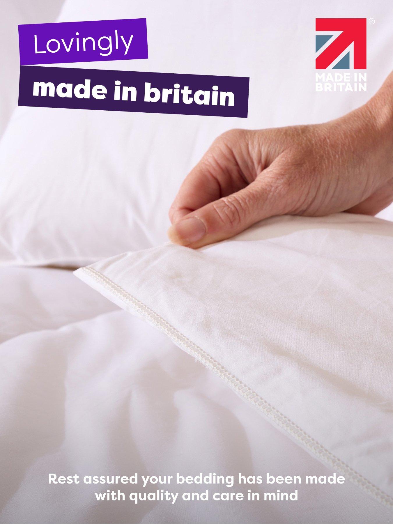 Image 6 of 6 of Slumberdown Wonderful Wool Duvet, 2 Medium Pillows, Mediumweight, Single