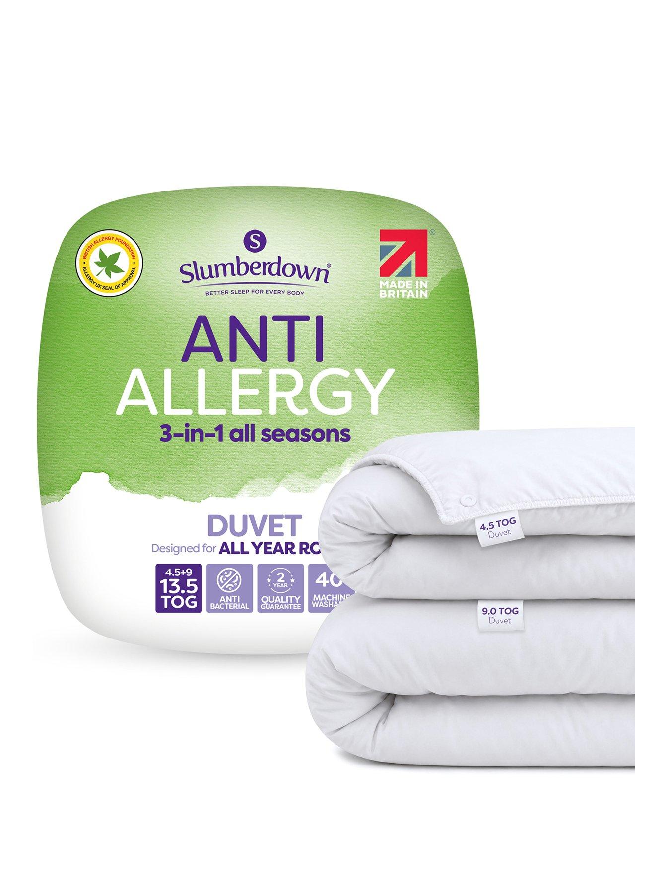 Snuggledown of Norway All Seasons Anti Allergy Duvet, 13.5 Tog
