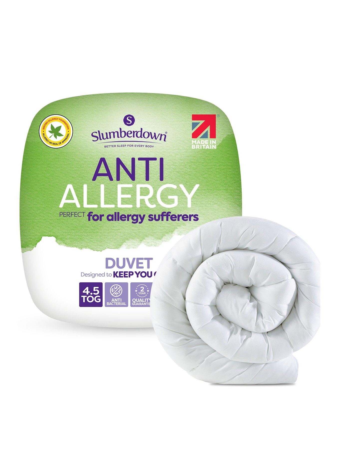 Snuggledown of Norway Slumberdown Anti Allergy Duvet, 4.5 Tog, Super King
