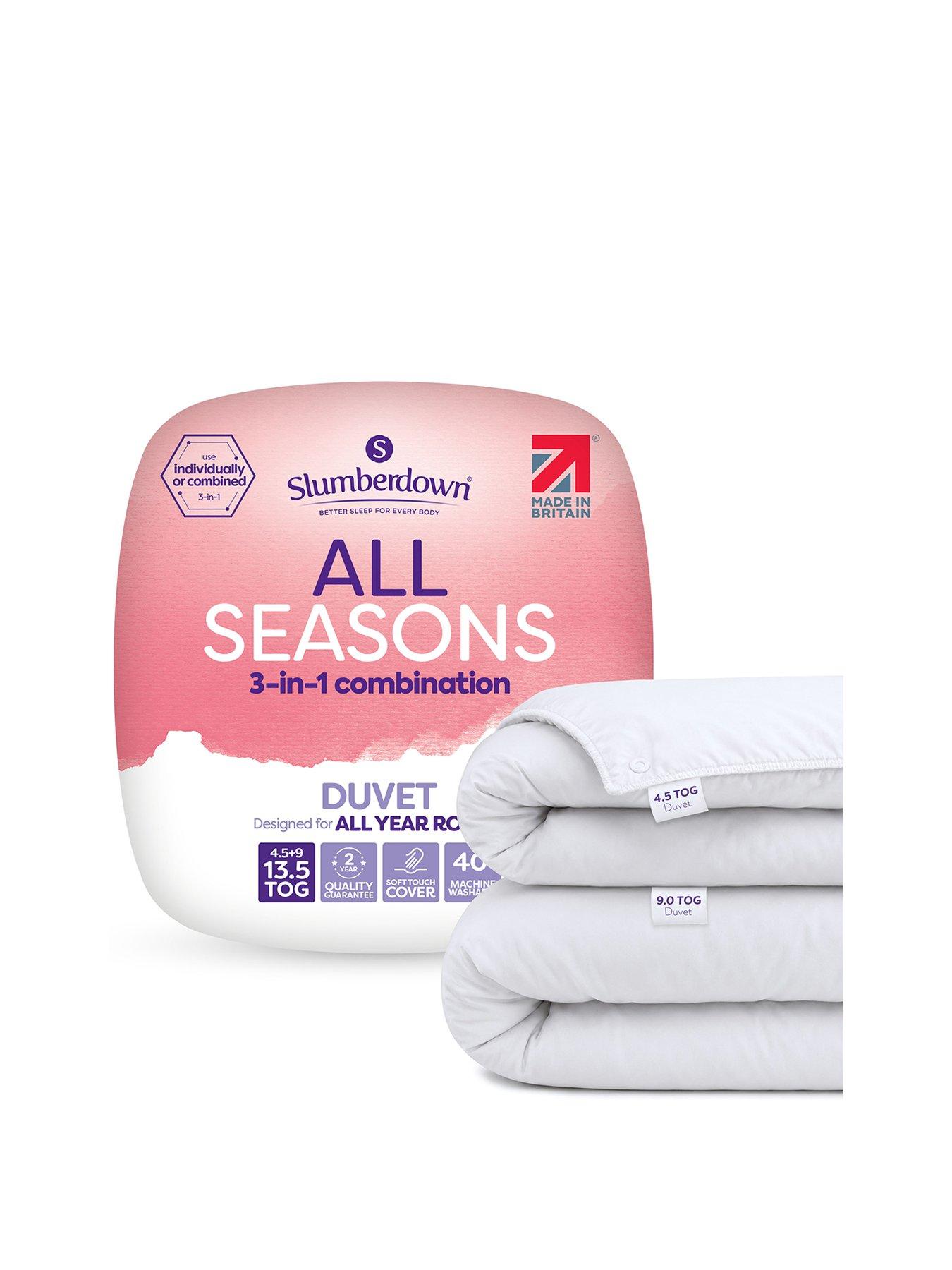 Slumberdown All Seasons Combi Duvet, 13.5 Tog