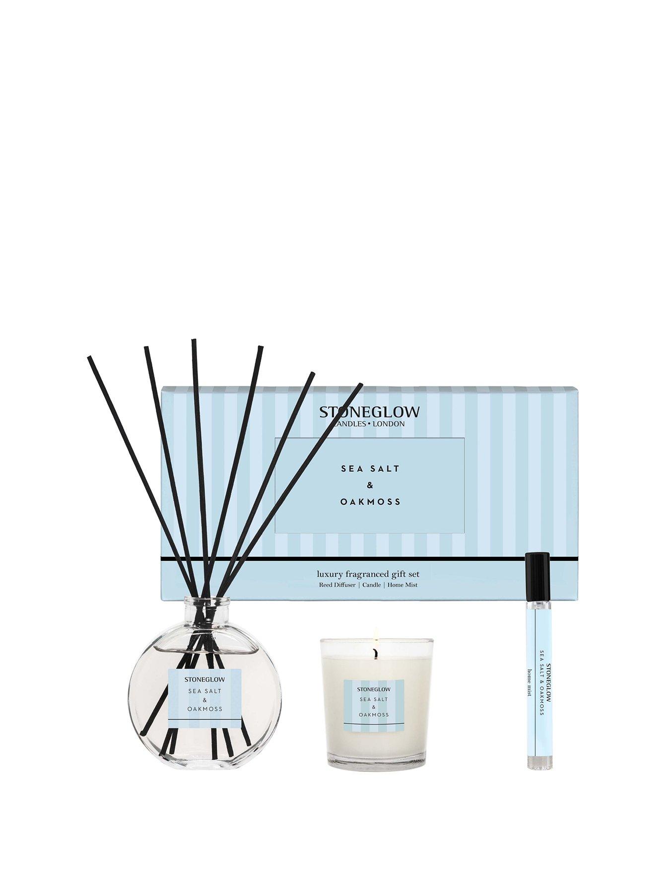 Image 2 of 3 of Stoneglow Modern Classics - Gift Set - Diffuser, Home Mist, Candle Sea Salt And Oakmoss