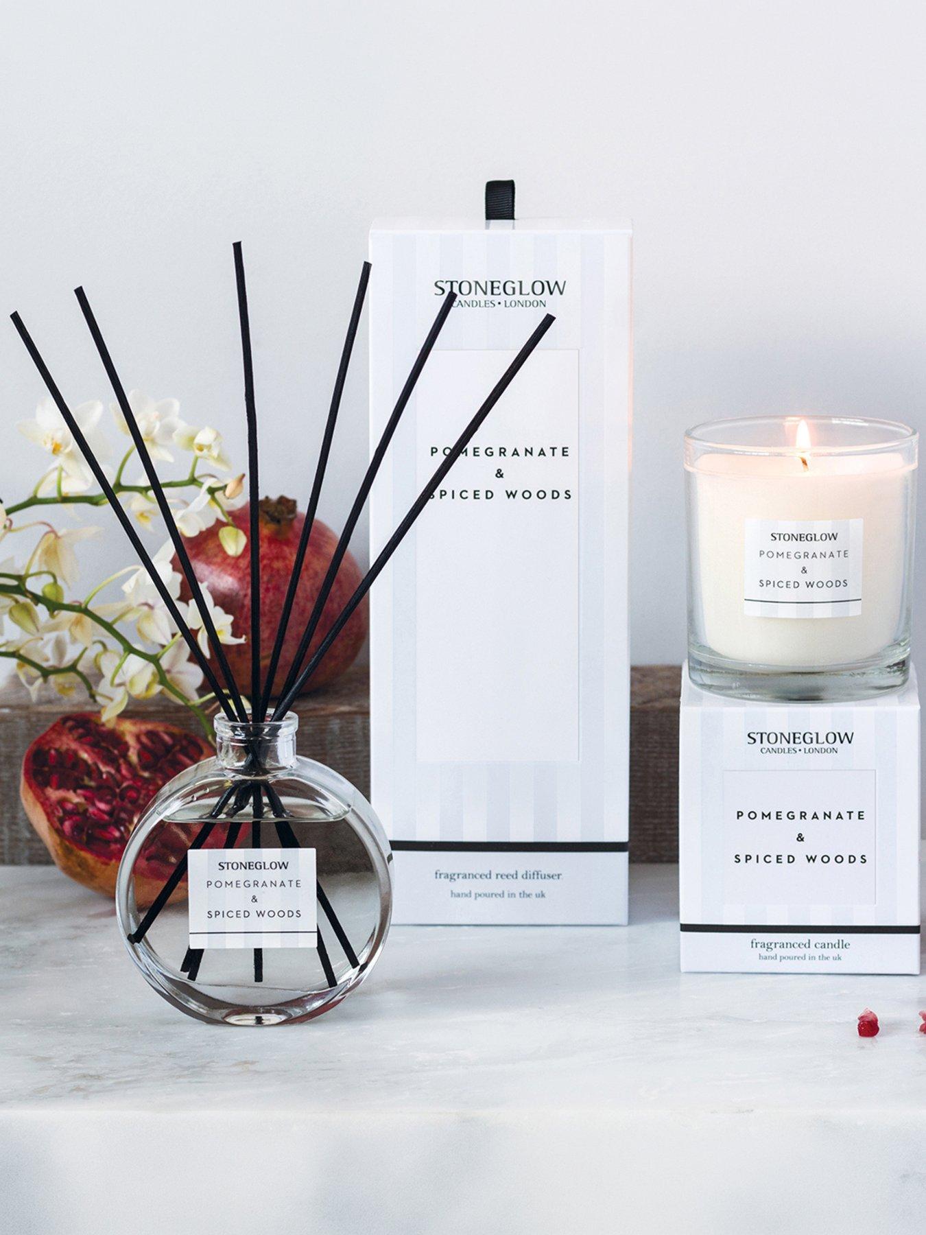 Image 1 of 3 of Stoneglow Modern Classics - Candle Pomegranate &amp; Spiced Woods