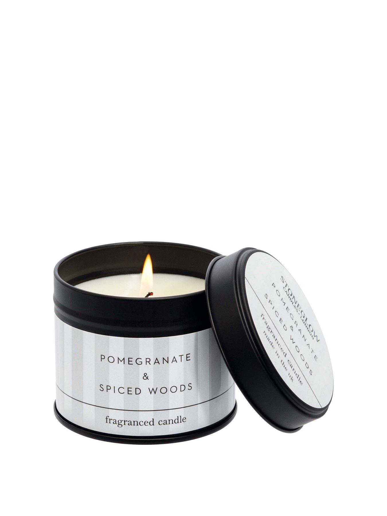 Image 2 of 2 of Stoneglow Modern Classics - Candle Tin Pomegranate & Spiced Woods