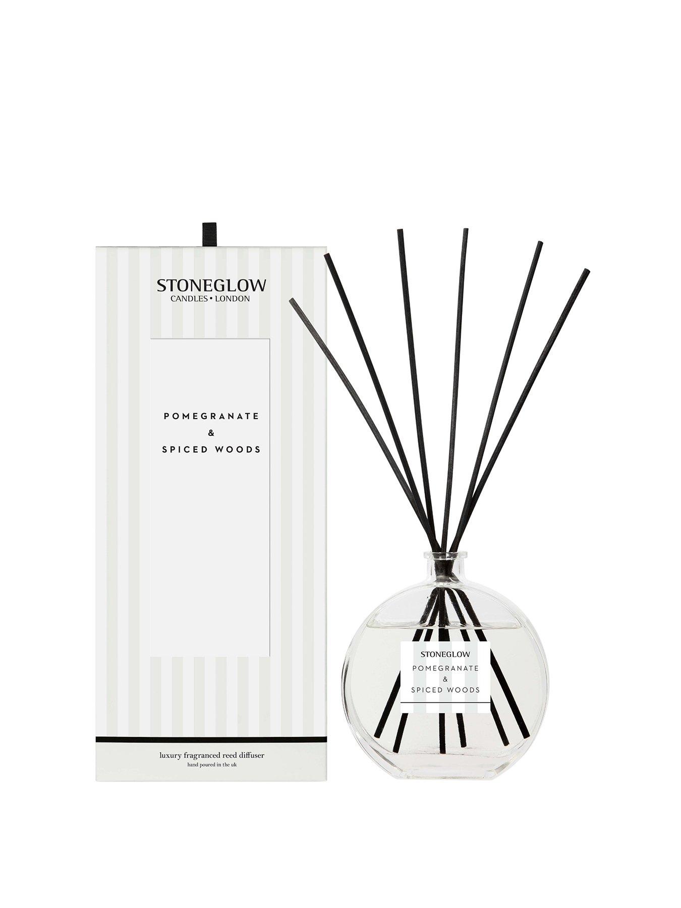 Image 2 of 2 of Stoneglow Modern Classics - Large Reed Diffuser Pomegranate & Spiced Woods