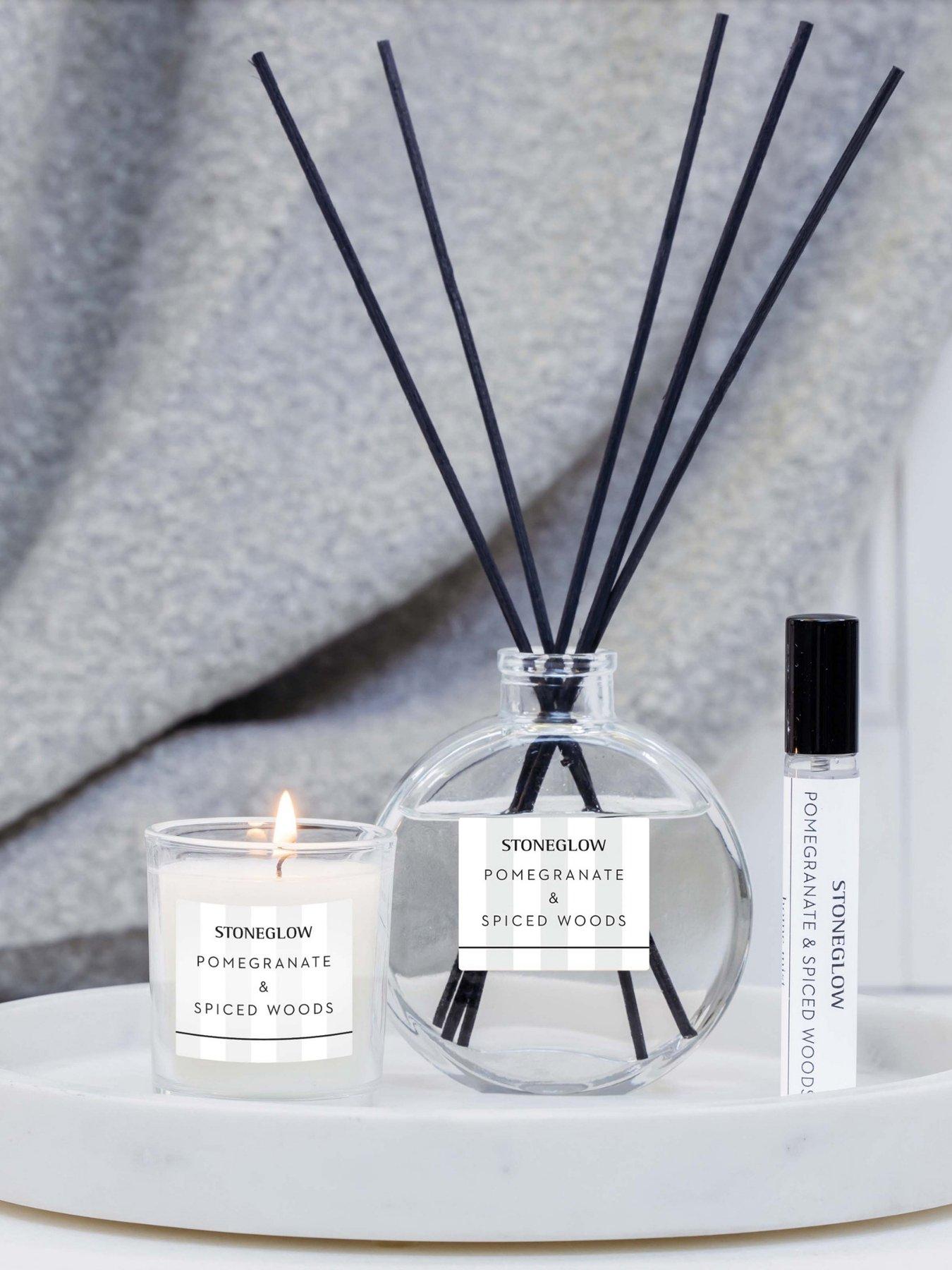 Image 3 of 3 of Stoneglow Modern Classics - Gift Set - Diffuser, Home Mist, Candle Pomegranate &amp; Spiced Woods