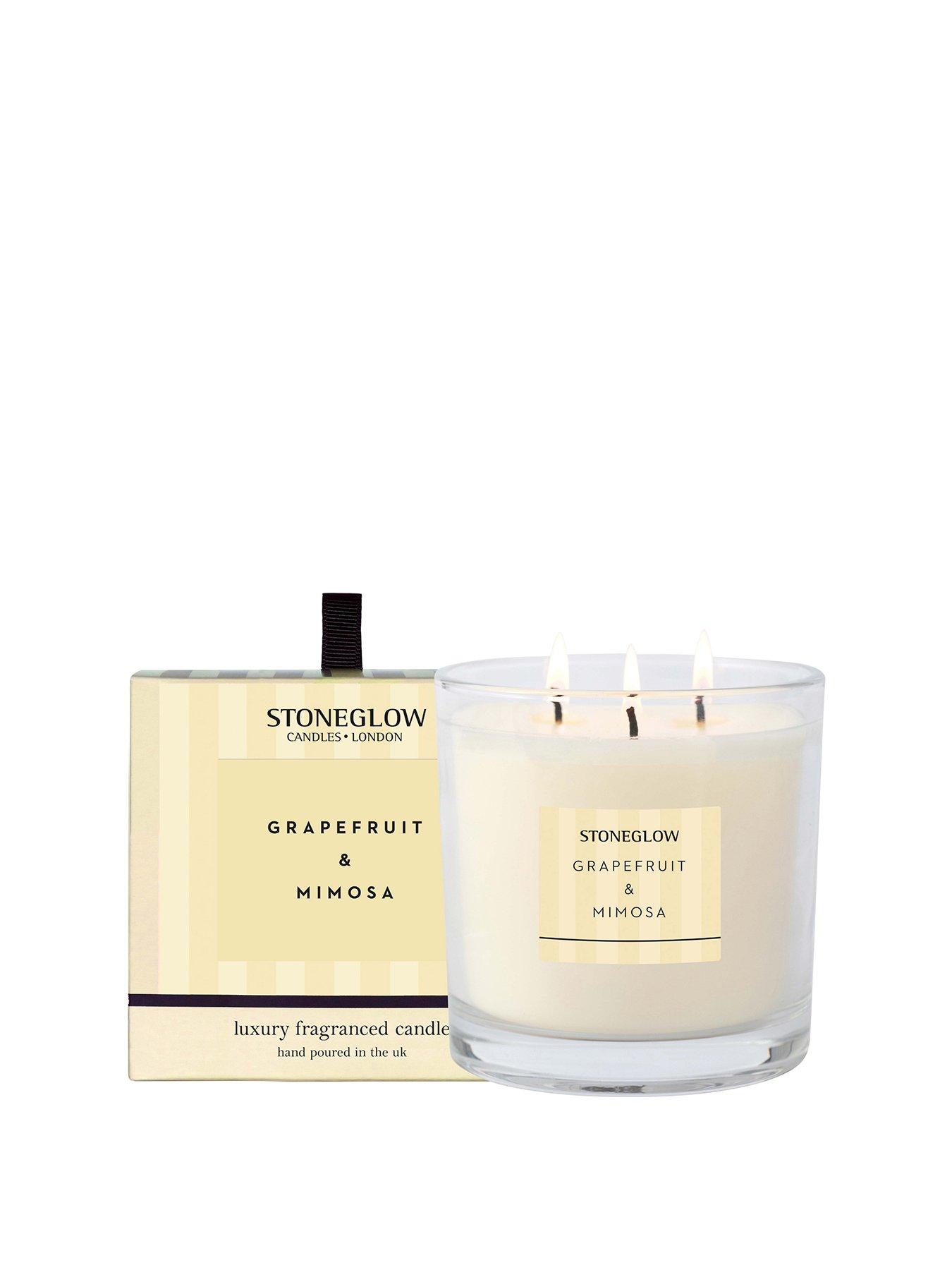 Image 2 of 2 of Stoneglow Modern Classics - 3 Wick Candle Grapefruit & Mimosa