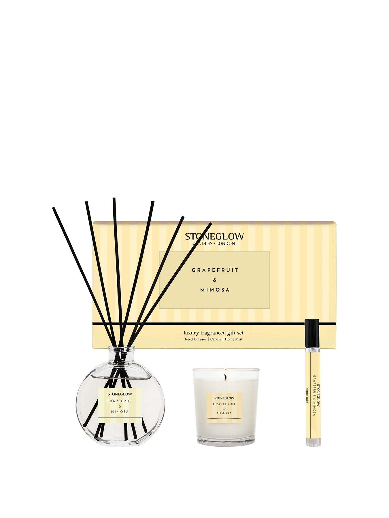 Image 2 of 3 of Stoneglow Modern Classics - Gift Set -  Diffuser, Home Mist, Candle Grapefruit & Mimosa