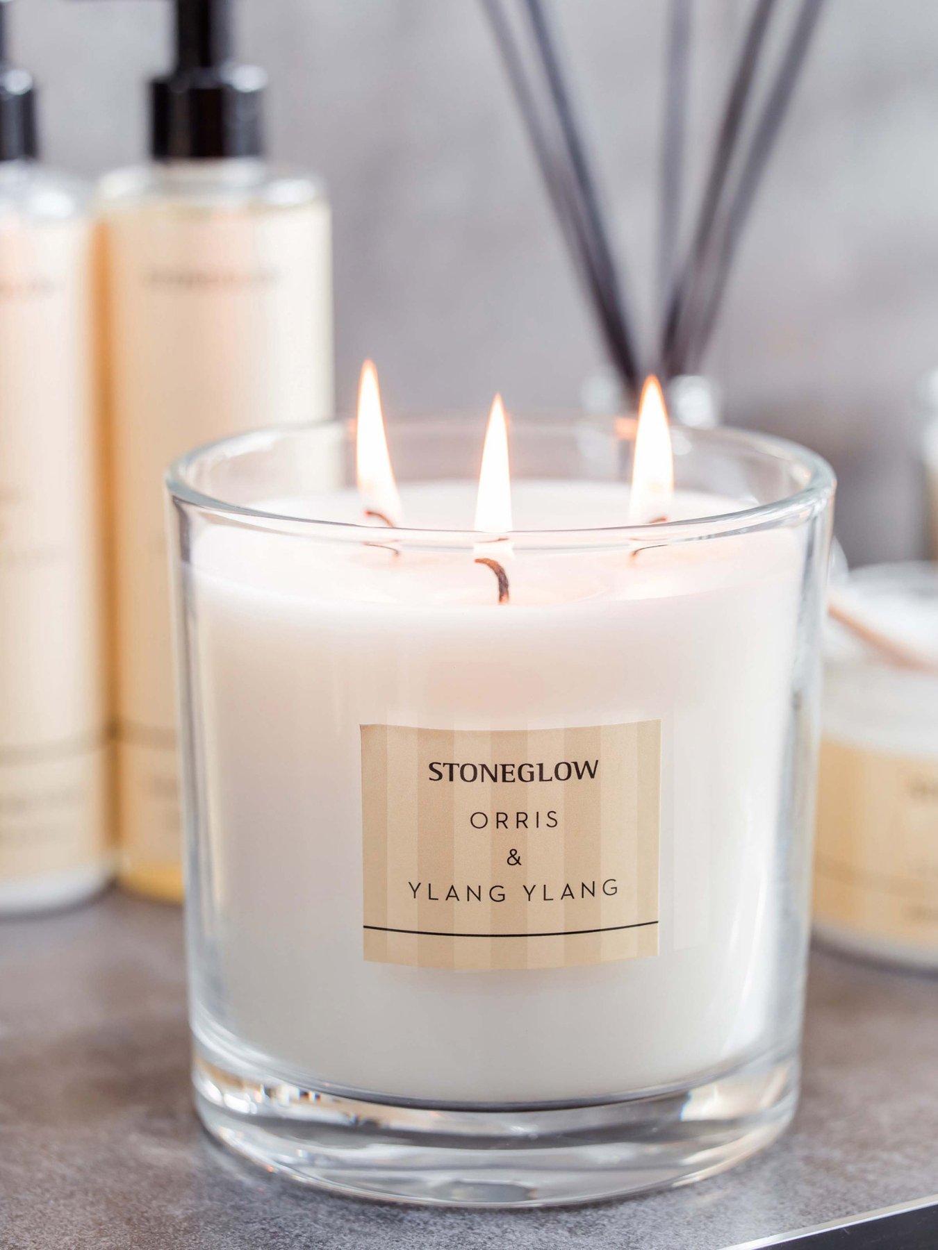 Image 1 of 3 of Stoneglow Modern Classics - 3 Wick Candle Orris &amp; Ylang Ylang