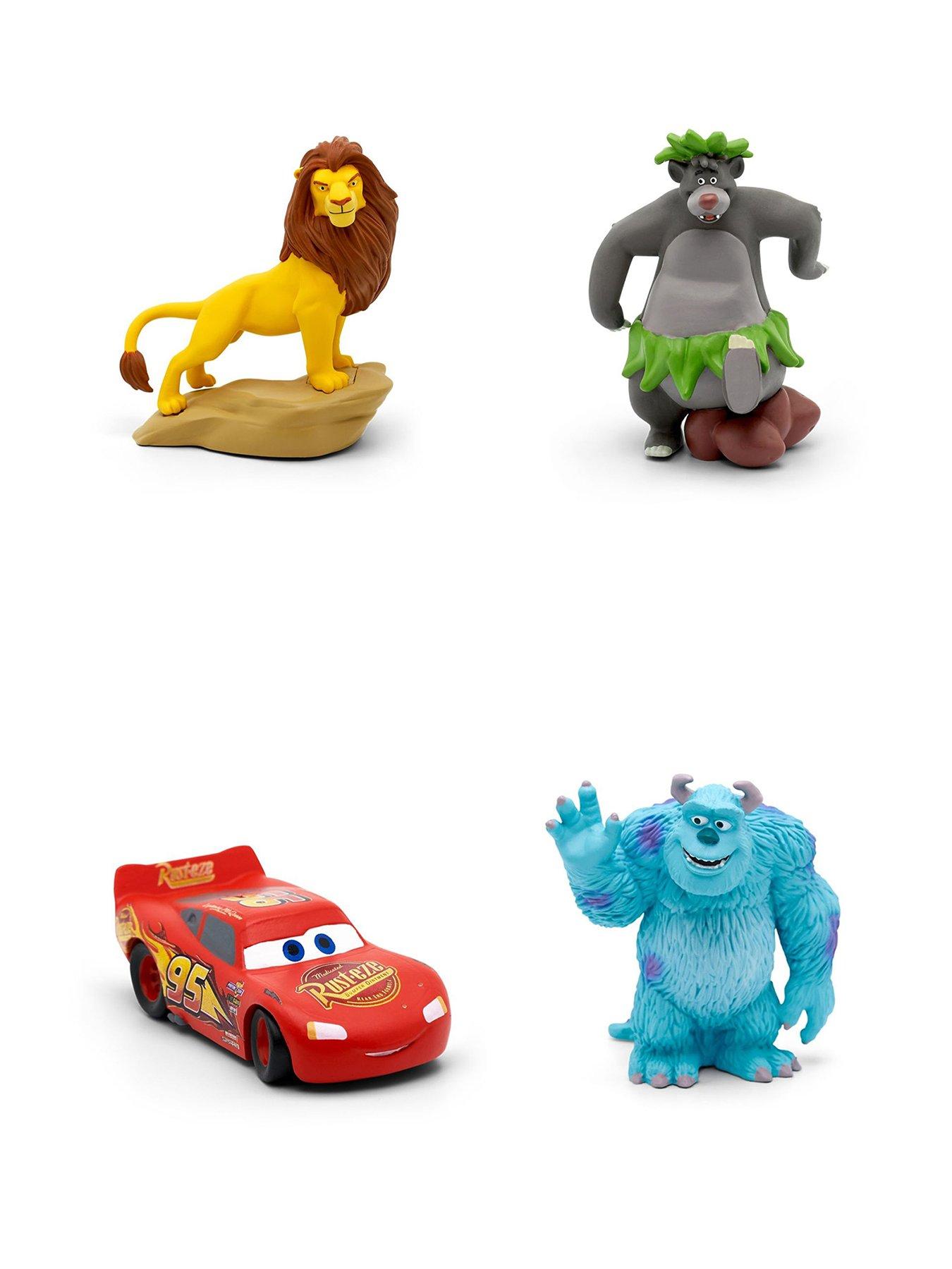Tonies Disney Character Bundle (Lion King, Monsters Inc, Cars, Jungle Book)