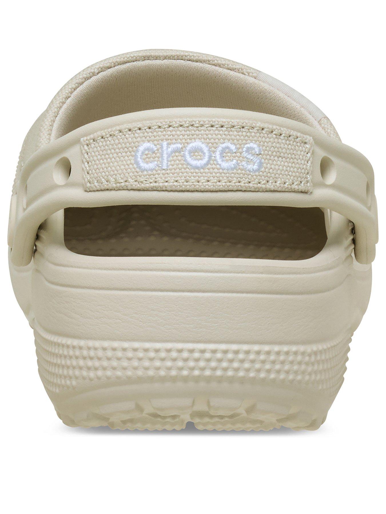 Image 3 of 7 of Crocs Womens Lightweight Waterproof Adjustable Strap Clogs - Beige