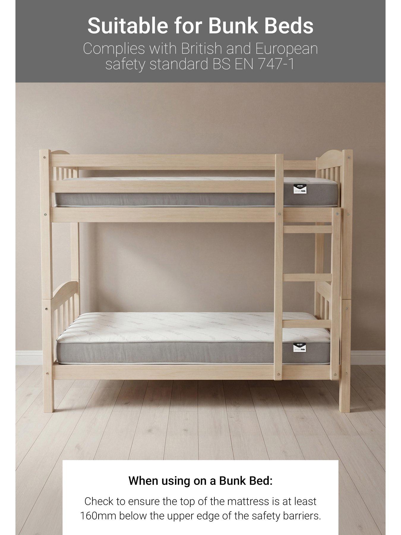 Image 5 of 7 of Jaybe Simply Kids Anti-Allergy Bunk Mattress - Single