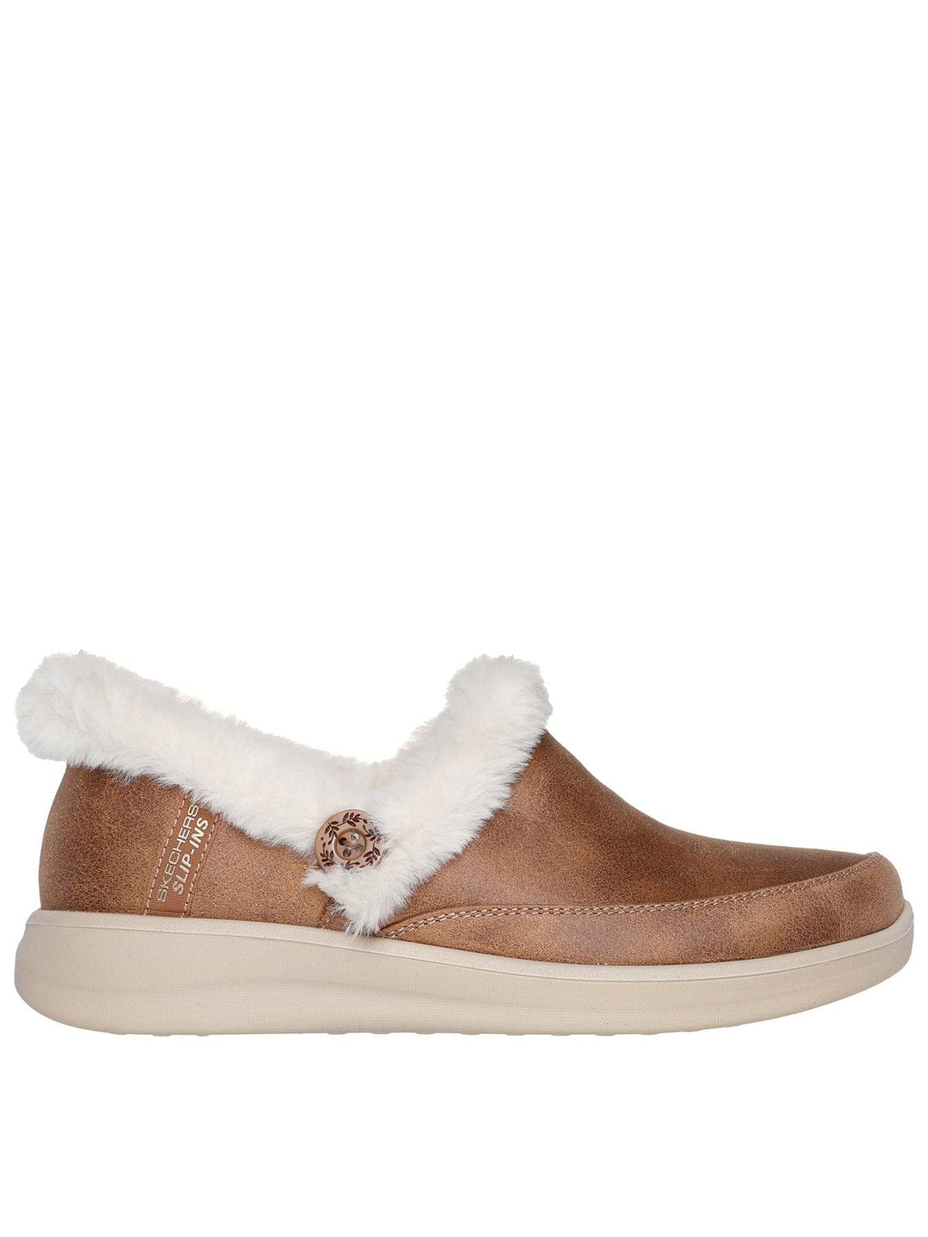 Image 1 of 5 of Skechers Cozy Escape Slipper - Brown