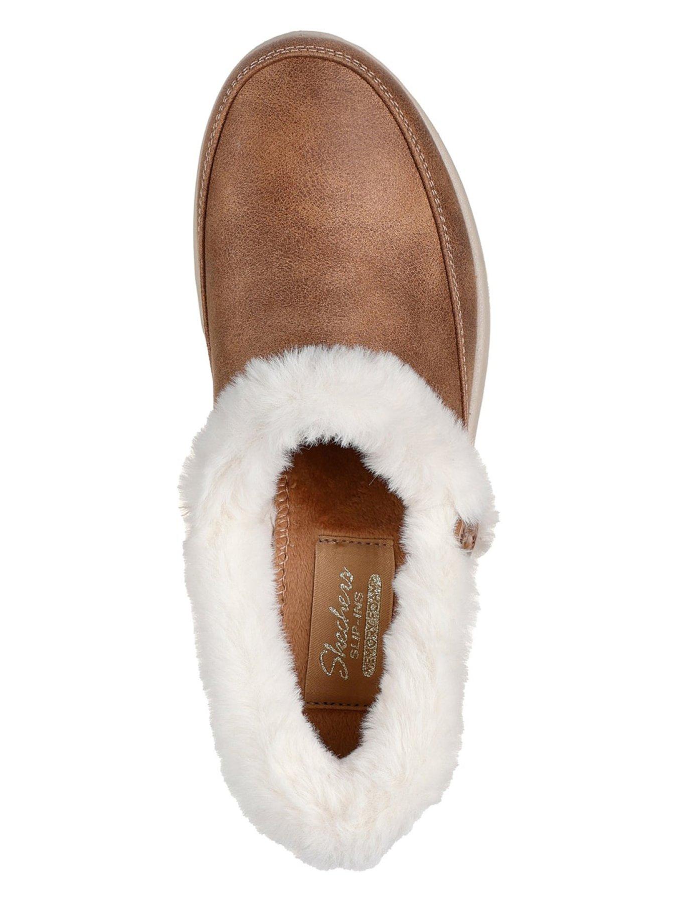 Image 4 of 5 of Skechers Cozy Escape Slipper - Brown