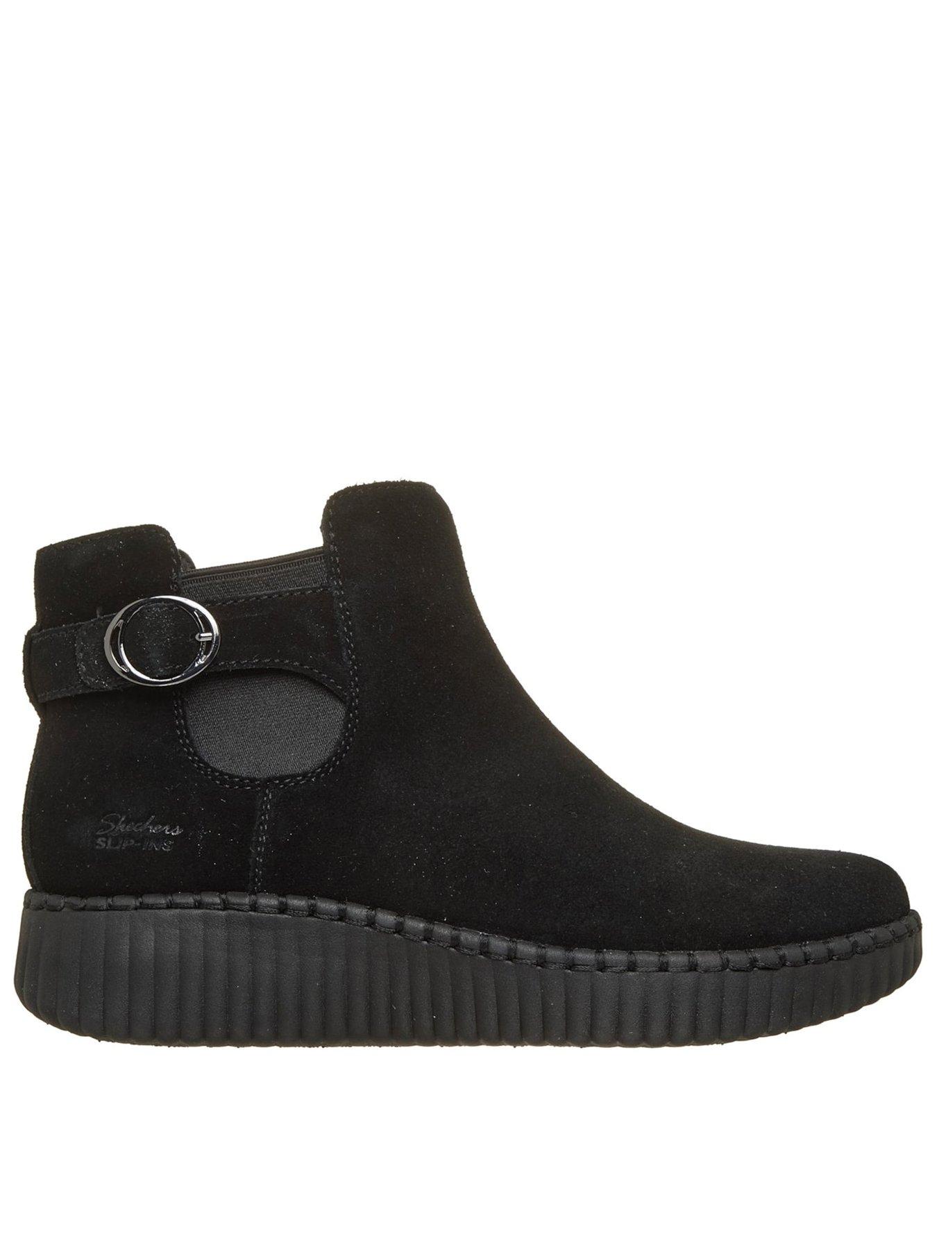 Image 1 of 5 of Skechers Wilshire Blvd Ankle Boot - Black