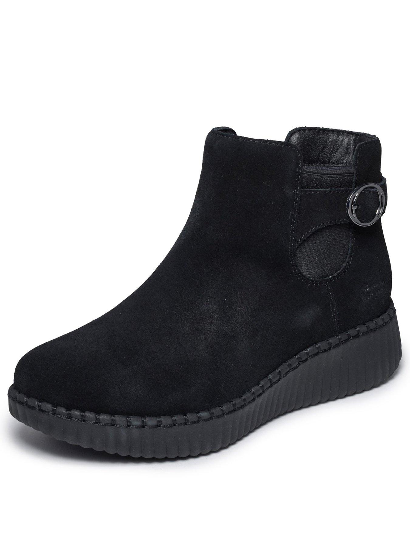 Image 3 of 5 of Skechers Wilshire Blvd Ankle Boot - Black