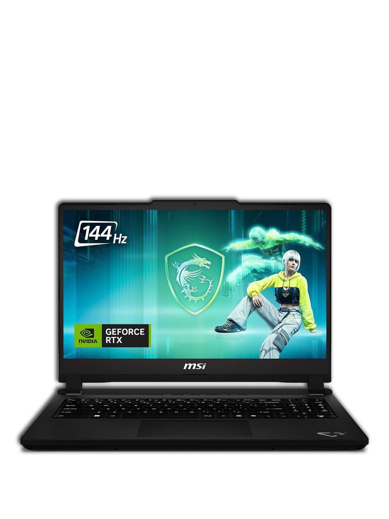 Image 1 of 7 of MSI Cyborg 15 Gaming Laptop - GeForce RTX 5060, Intel Core 7 240H, 16GB RAM, 512GB SSD, 15.6in FHD, 144Hz, Grey