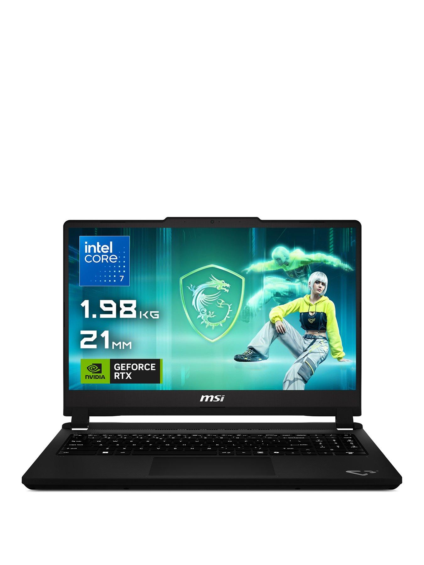 Image 1 of 6 of MSI Cyborg 15 Max Gaming Laptop - GeForce RTX 5070, Intel Core 7 240H, 16GB RAM, 1TB SSD, 15.6in FHD, 144Hz, Grey