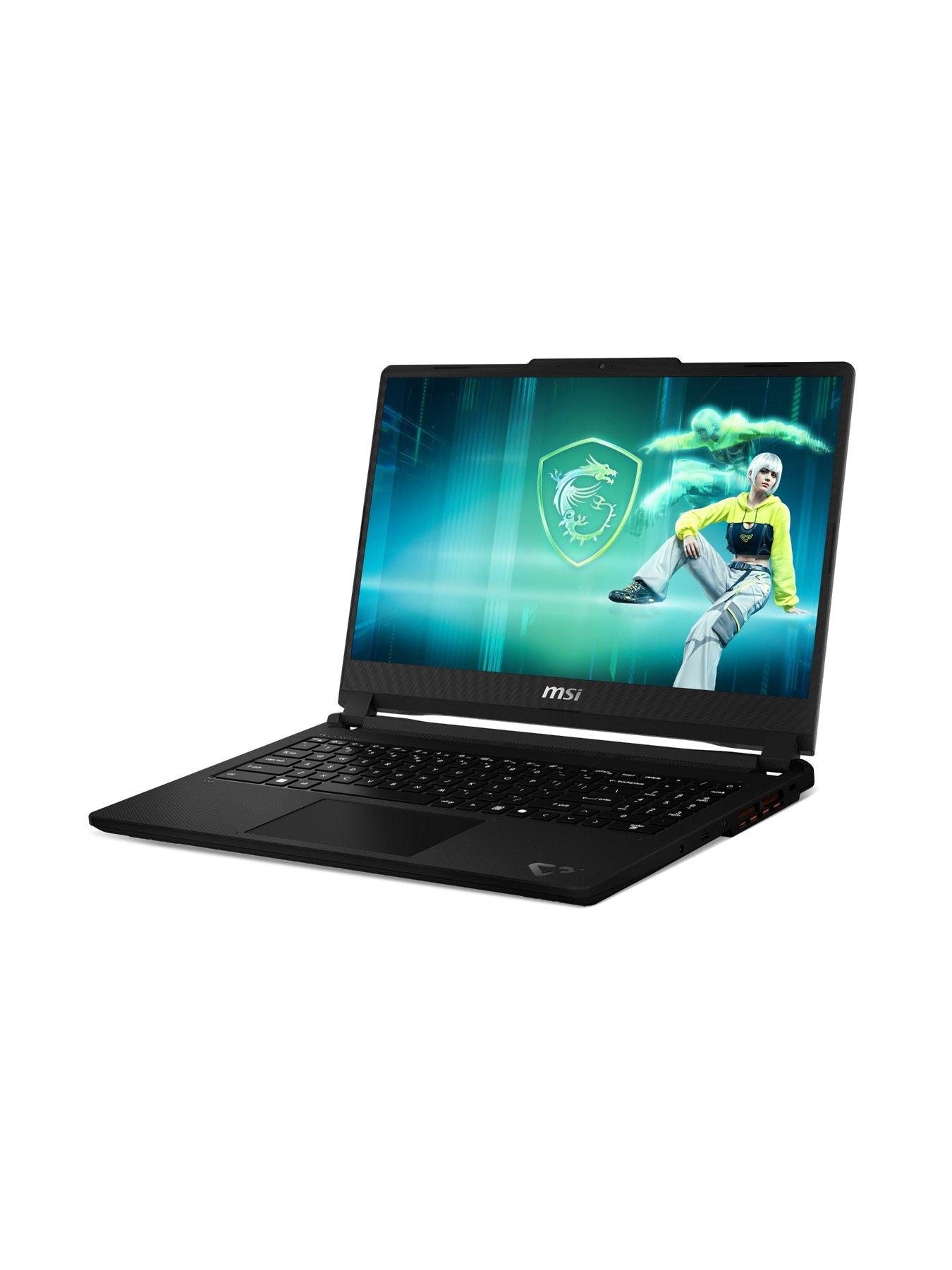 Image 2 of 6 of MSI Cyborg 15 Max Gaming Laptop - GeForce RTX 5070, Intel Core 7 240H, 16GB RAM, 1TB SSD, 15.6in FHD, 144Hz, Grey