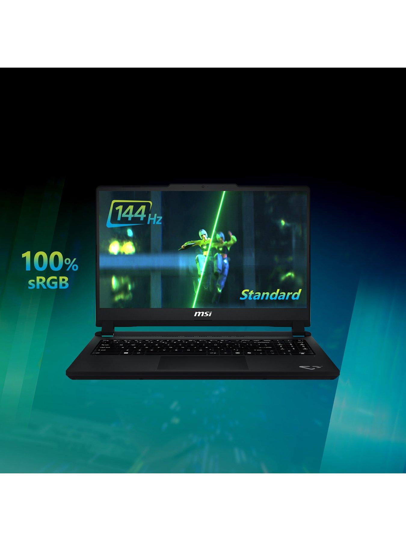 Image 5 of 6 of MSI Cyborg 15 Max Gaming Laptop - GeForce RTX 5070, Intel Core 7 240H, 16GB RAM, 1TB SSD, 15.6in FHD, 144Hz, Grey