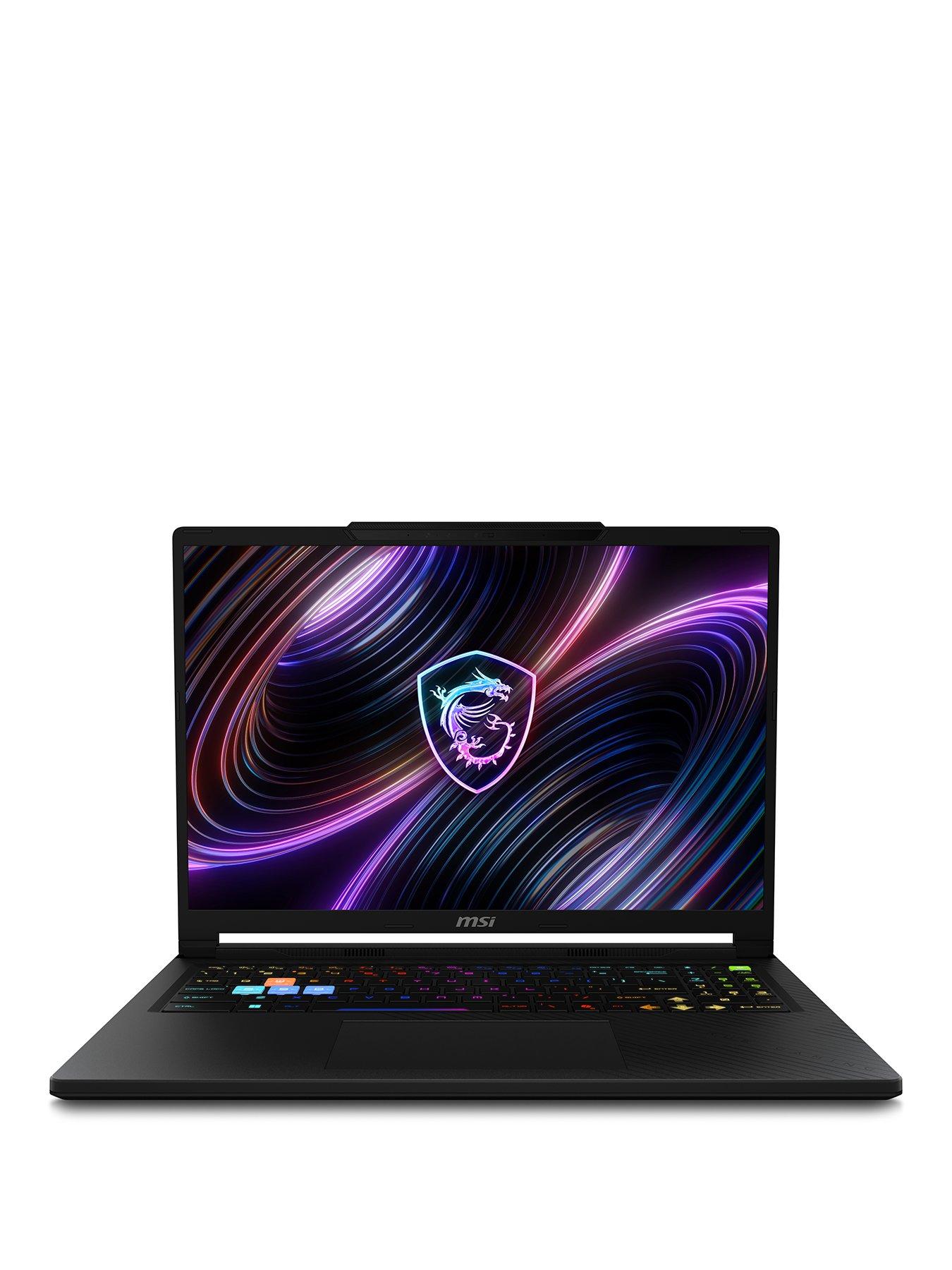 Image 1 of 8 of MSI Raider 16 HX Gaming Laptop - GeForce RTX 5070 Ti, Intel Core Ultra 7 255HX, 16GB RAM, 1TB SSD, 16in QHD+, 240Hz, Black
