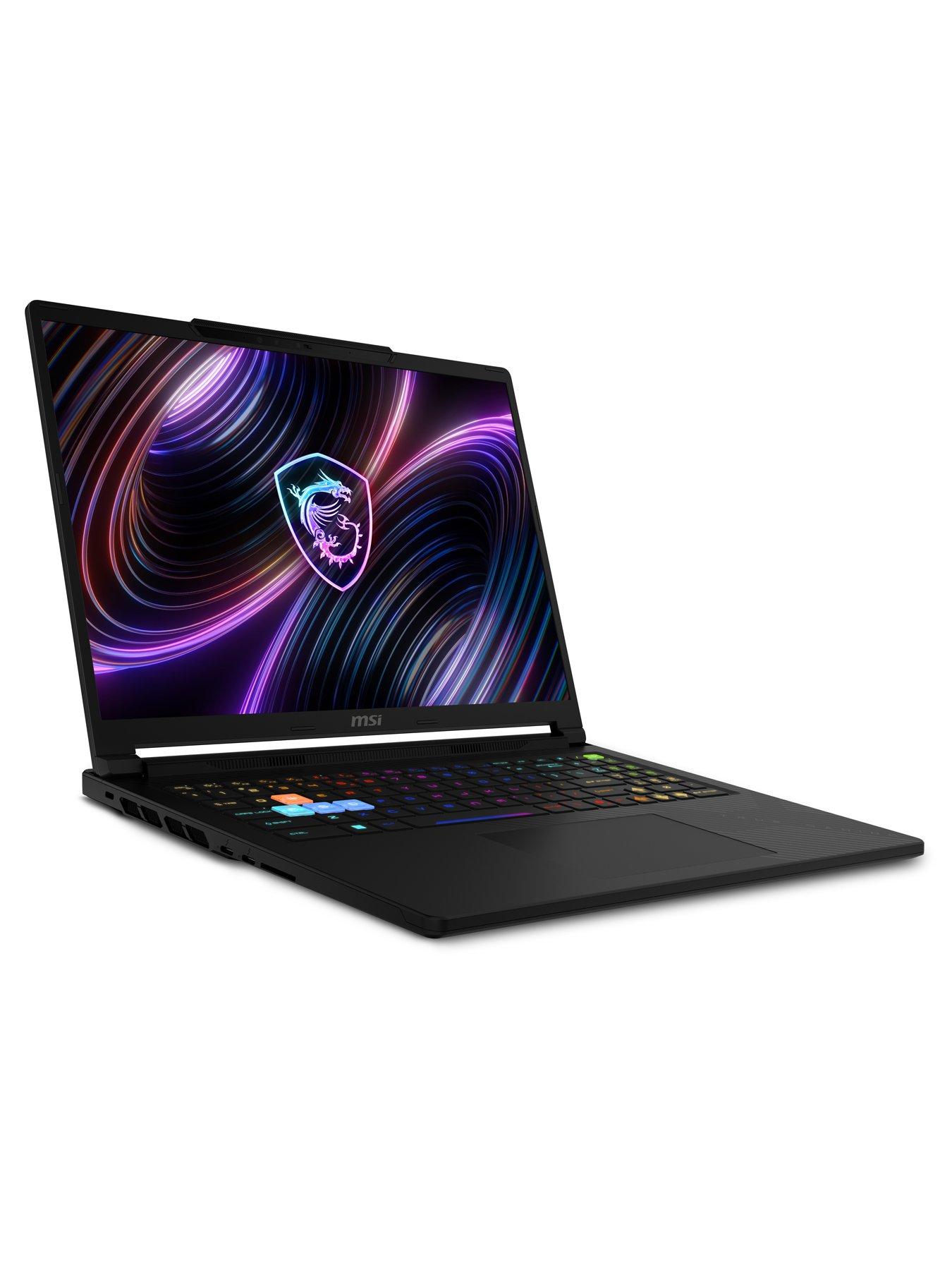 Image 2 of 8 of MSI Raider 16 HX Gaming Laptop - GeForce RTX 5070 Ti, Intel Core Ultra 7 255HX, 16GB RAM, 1TB SSD, 16in QHD+, 240Hz, Black