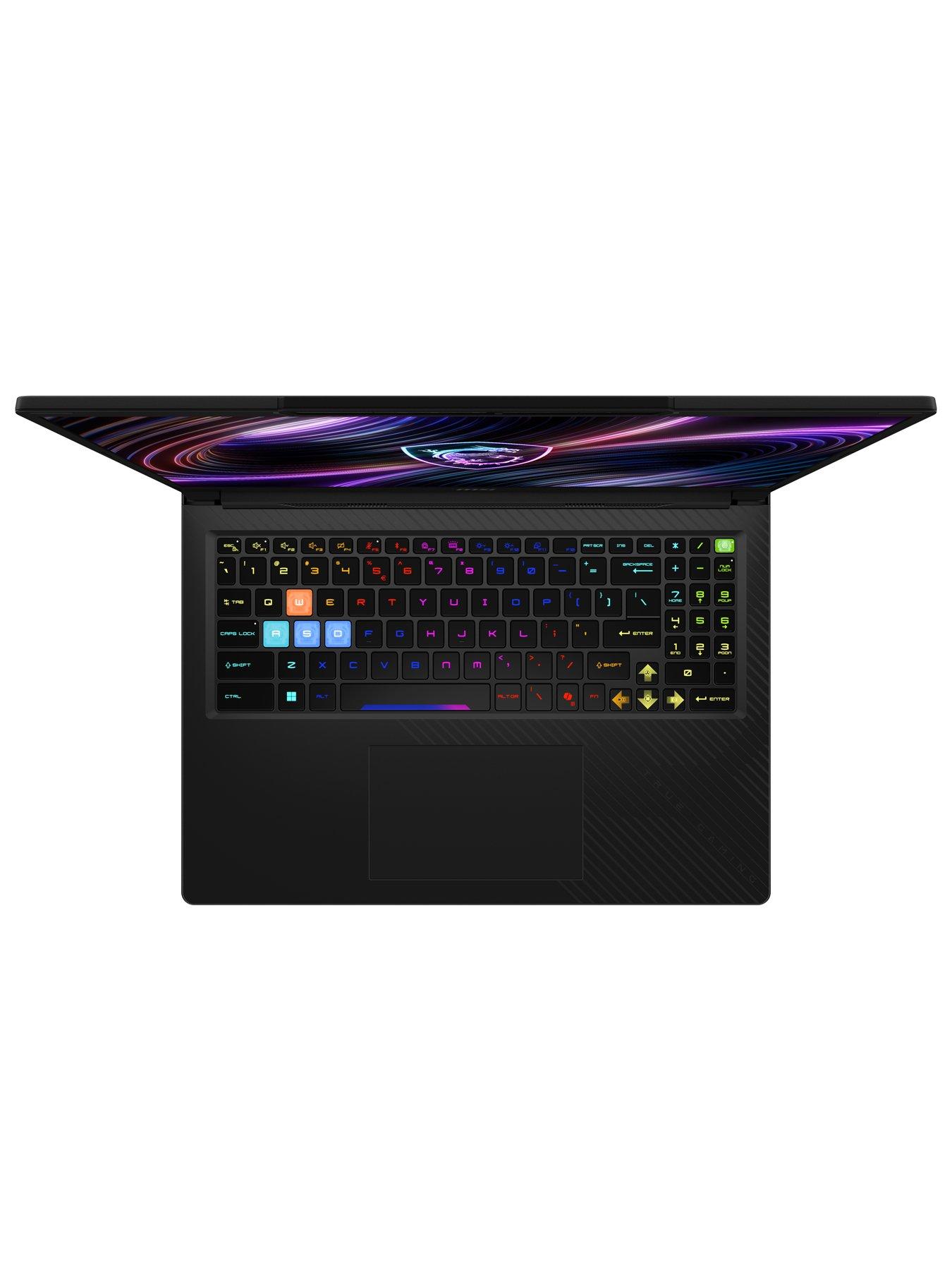 Image 7 of 8 of MSI Raider 16 HX Gaming Laptop - GeForce RTX 5070 Ti, Intel Core Ultra 7 255HX, 16GB RAM, 1TB SSD, 16in QHD+, 240Hz, Black