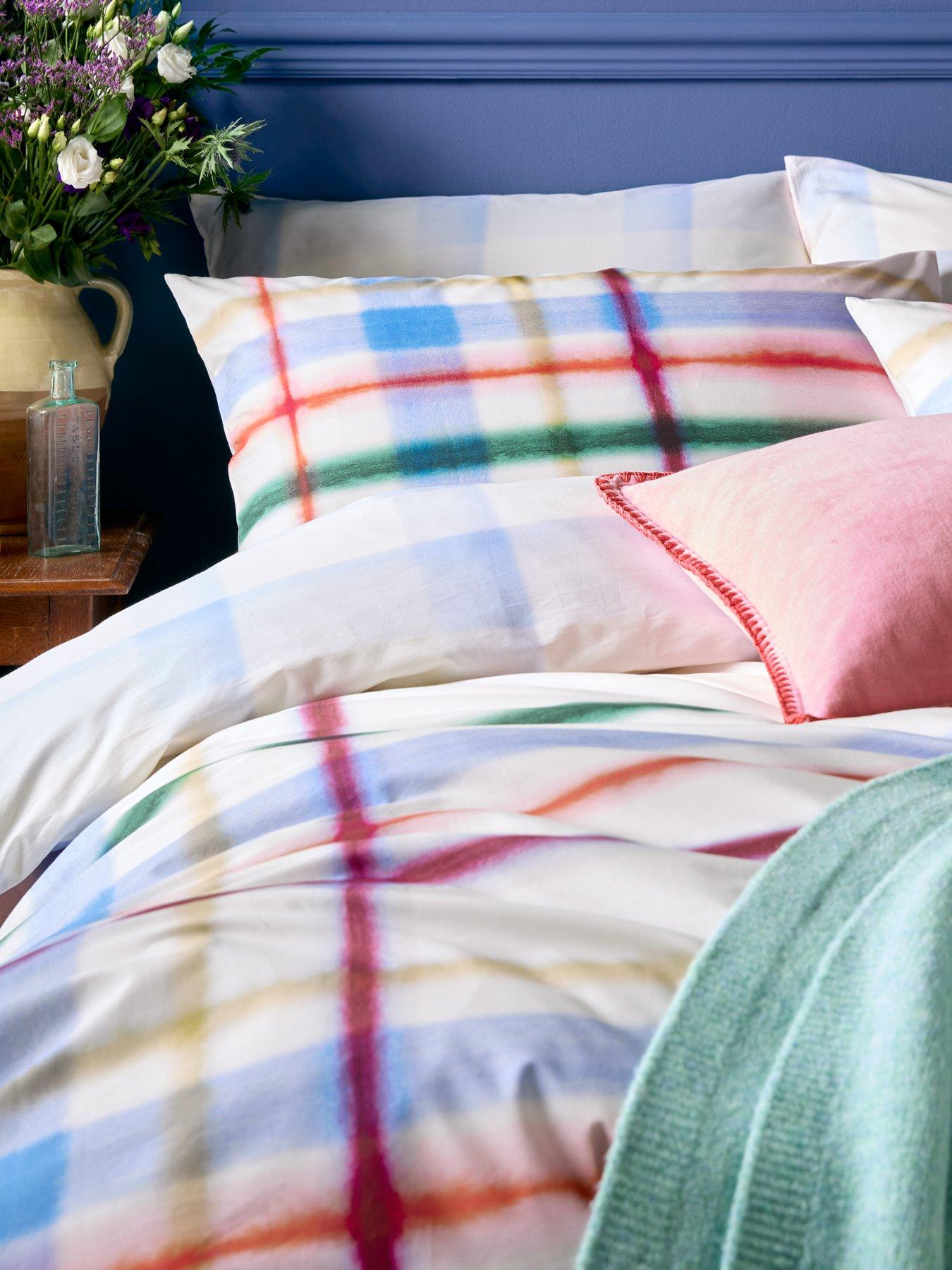 Image 3 of 6 of Bluebellgray Edinburgh Plaid Quilt Set
