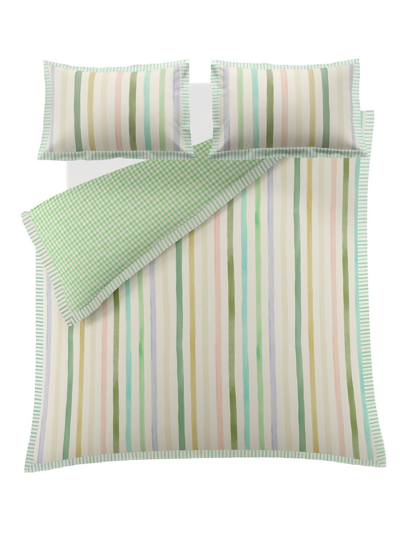 Image 2 of 7 of Bluebellgray Sunday Stripe Quilt Set