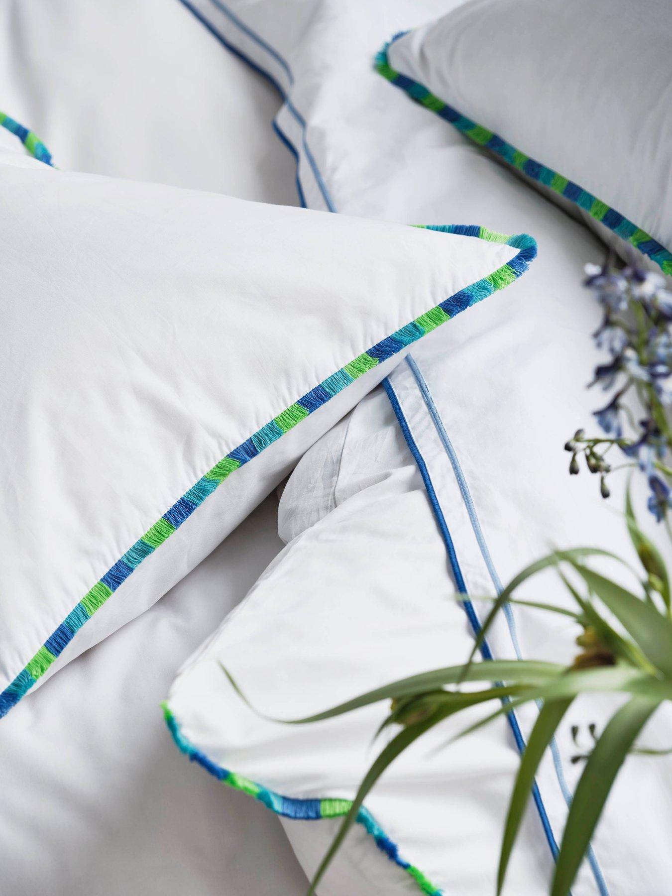 Image 3 of 6 of Designers Guild Burlington Fringe Single Quilt Set 137cm X 200cm