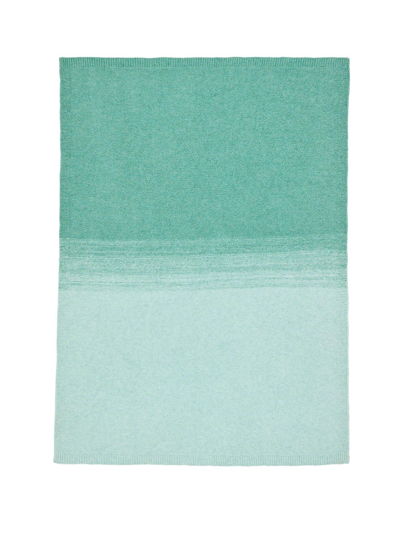Image 2 of 2 of Bluebellgray Lochside Knitted Throw 130x170Cm