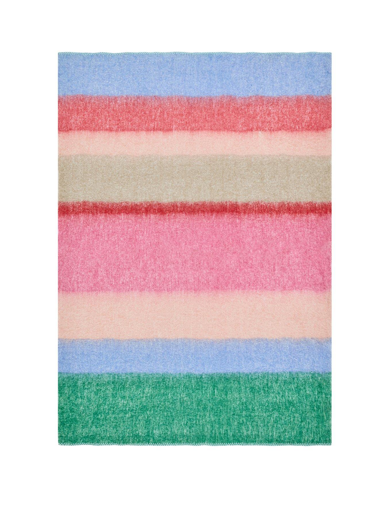 Image 2 of 2 of Bluebellgray West Coast Stripe Throw 130x170Cm