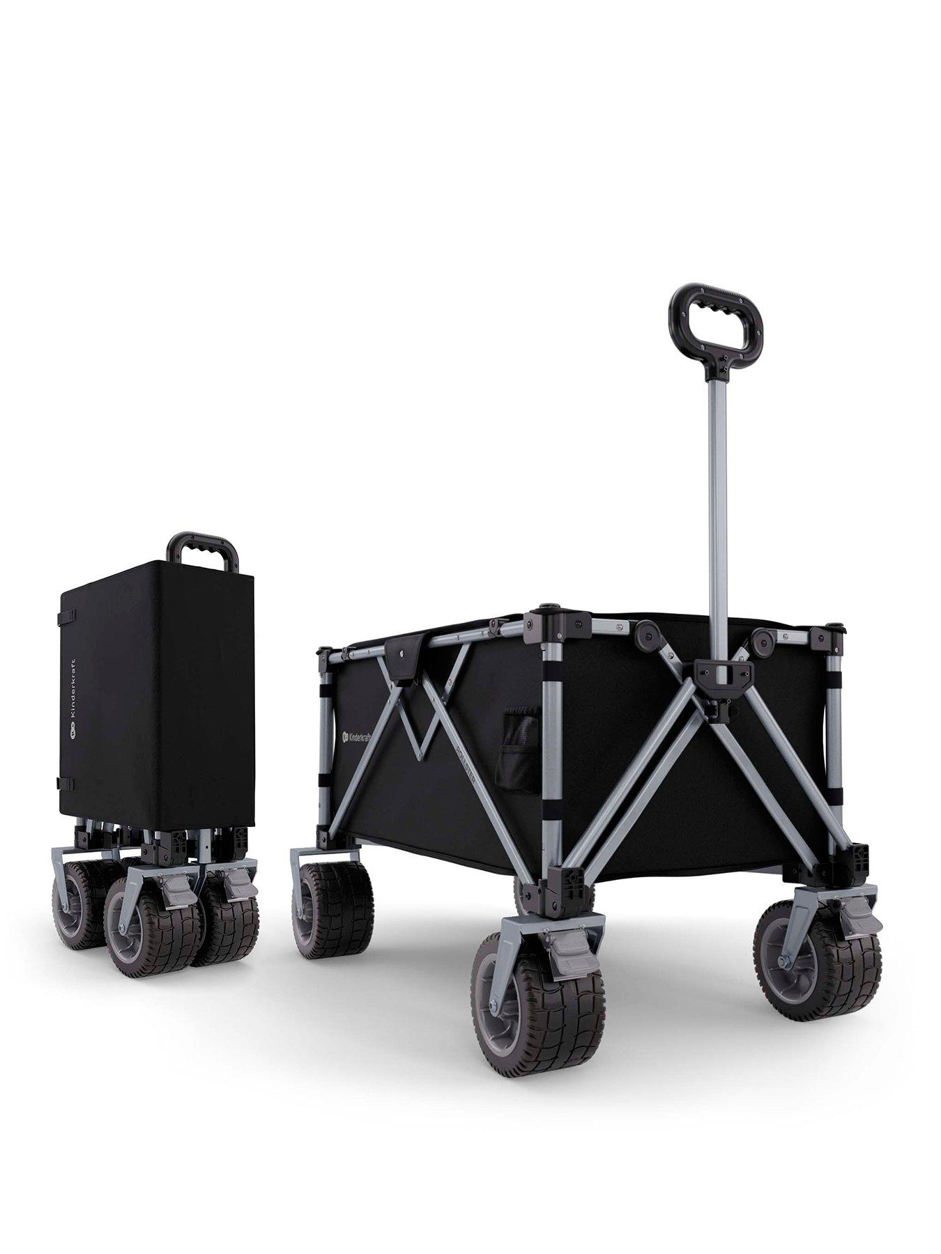 Image 1 of 8 of Kinderkraft Rollster Wagon - Mystic Black