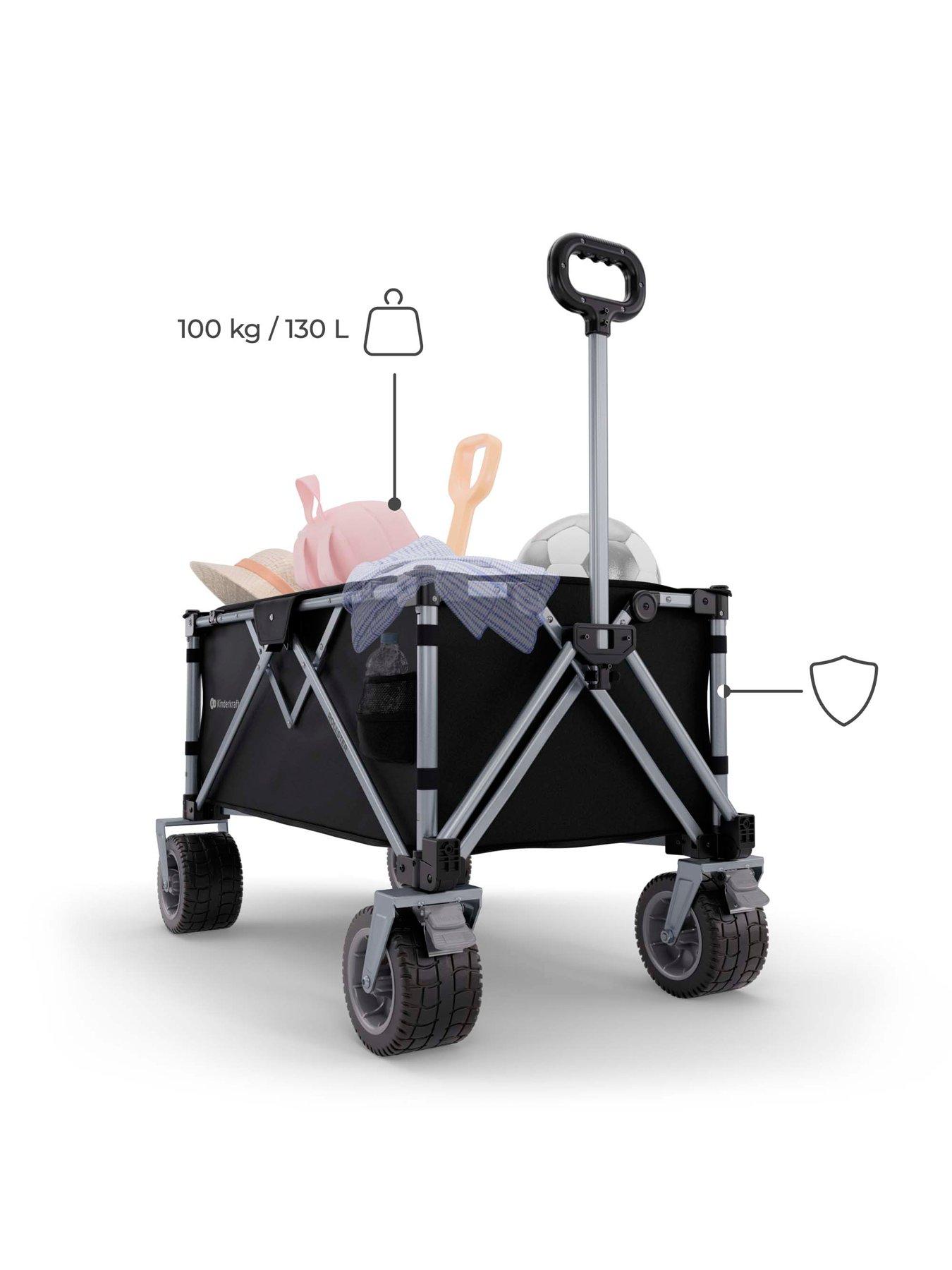 Image 4 of 8 of Kinderkraft Rollster Wagon - Mystic Black