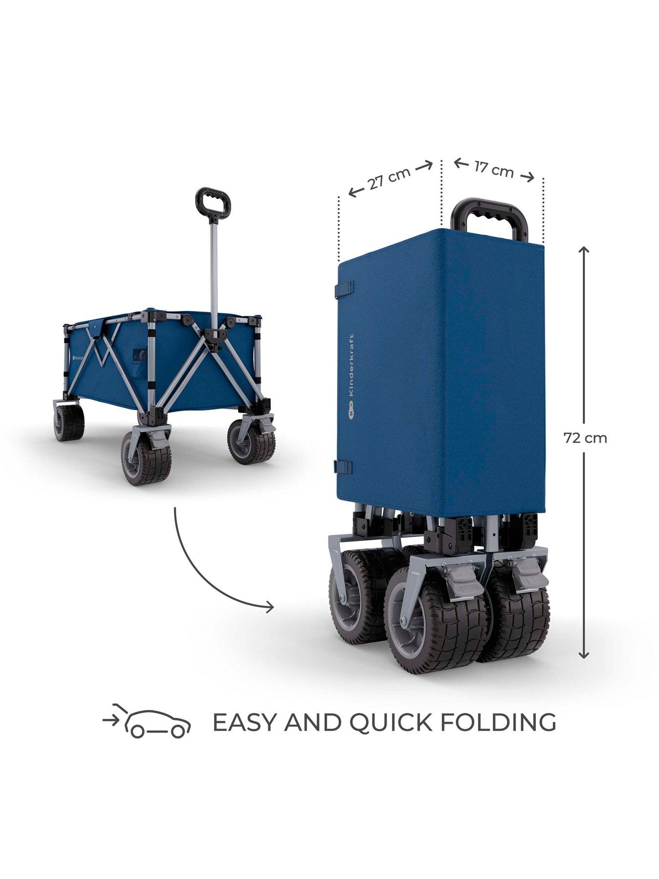 Image 3 of 8 of Kinderkraft Rollster Wagon - Night Blue