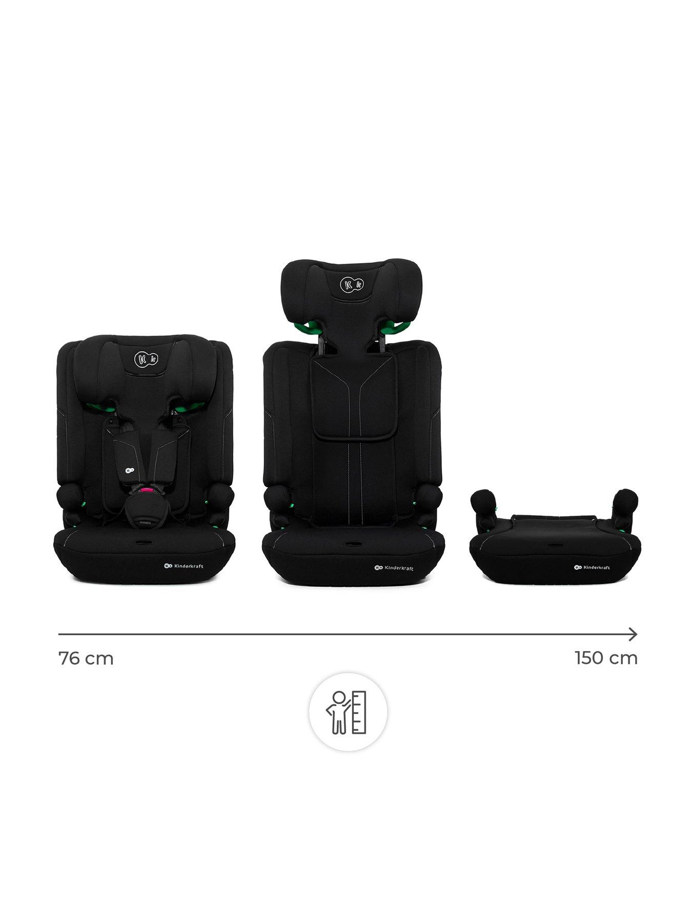 Image 2 of 8 of Kinderkraft I-COMFY i-Size Car Seat - Black