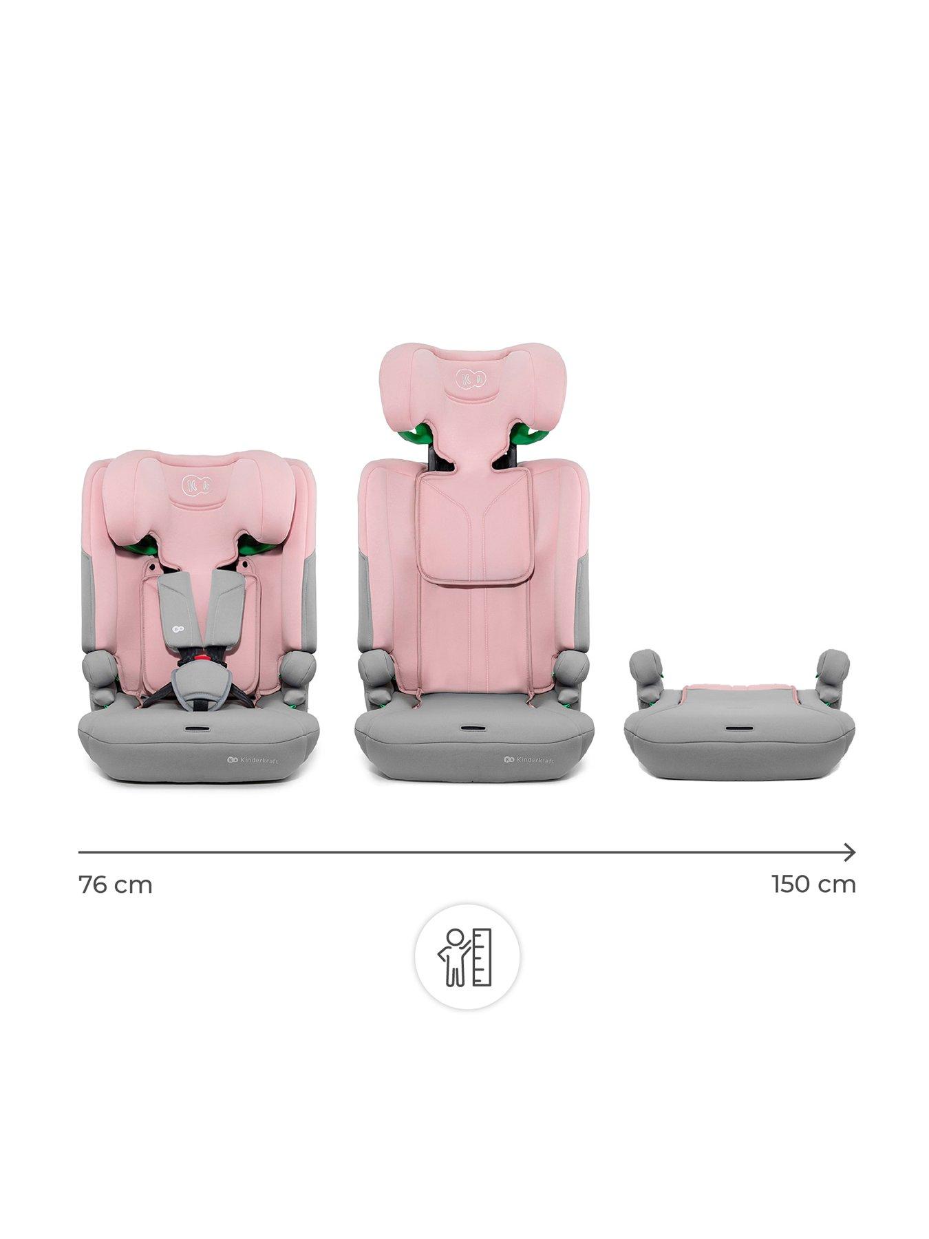 Image 3 of 8 of Kinderkraft I-COMFY i-Size Car Seat - Pink
