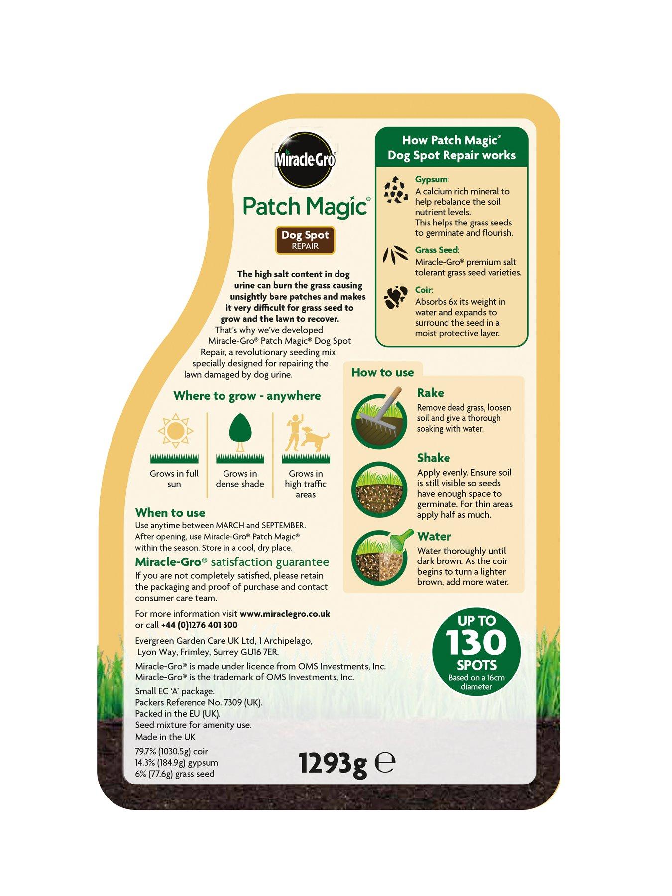 Image 2 of 5 of Miracle-Gro Patch Magic Dog Spot 1293G