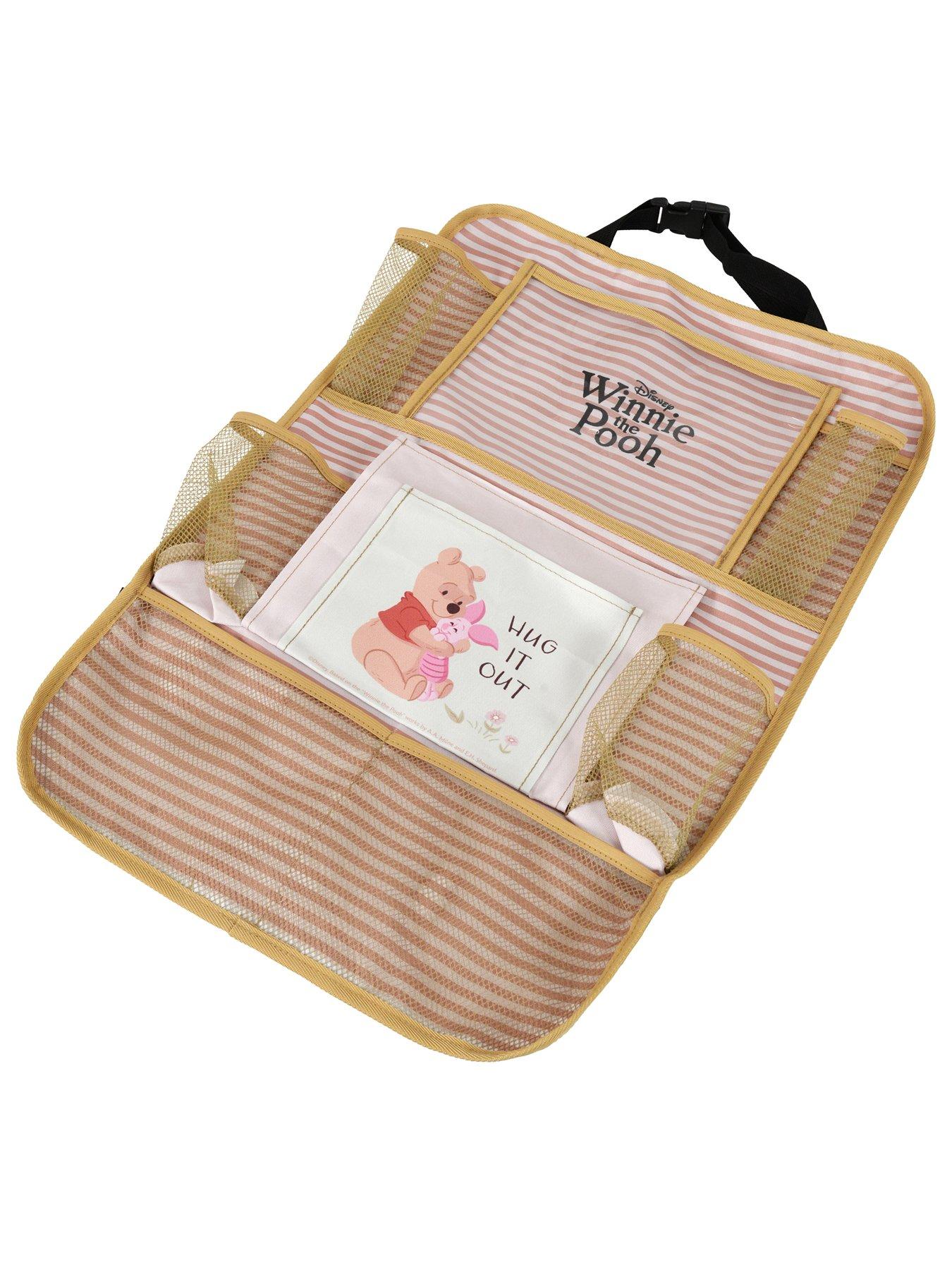 Image 4 of 7 of Winnie The Pooh Winnie The Pooh Backseat Essentials - Roller Blind, Seat Belt Cover and Seat Organiser