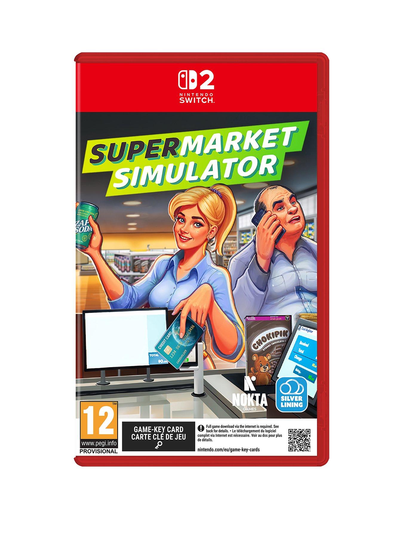 Nintendo Supermarket Simulator (Game Key Card) - Nintendo Switch 2