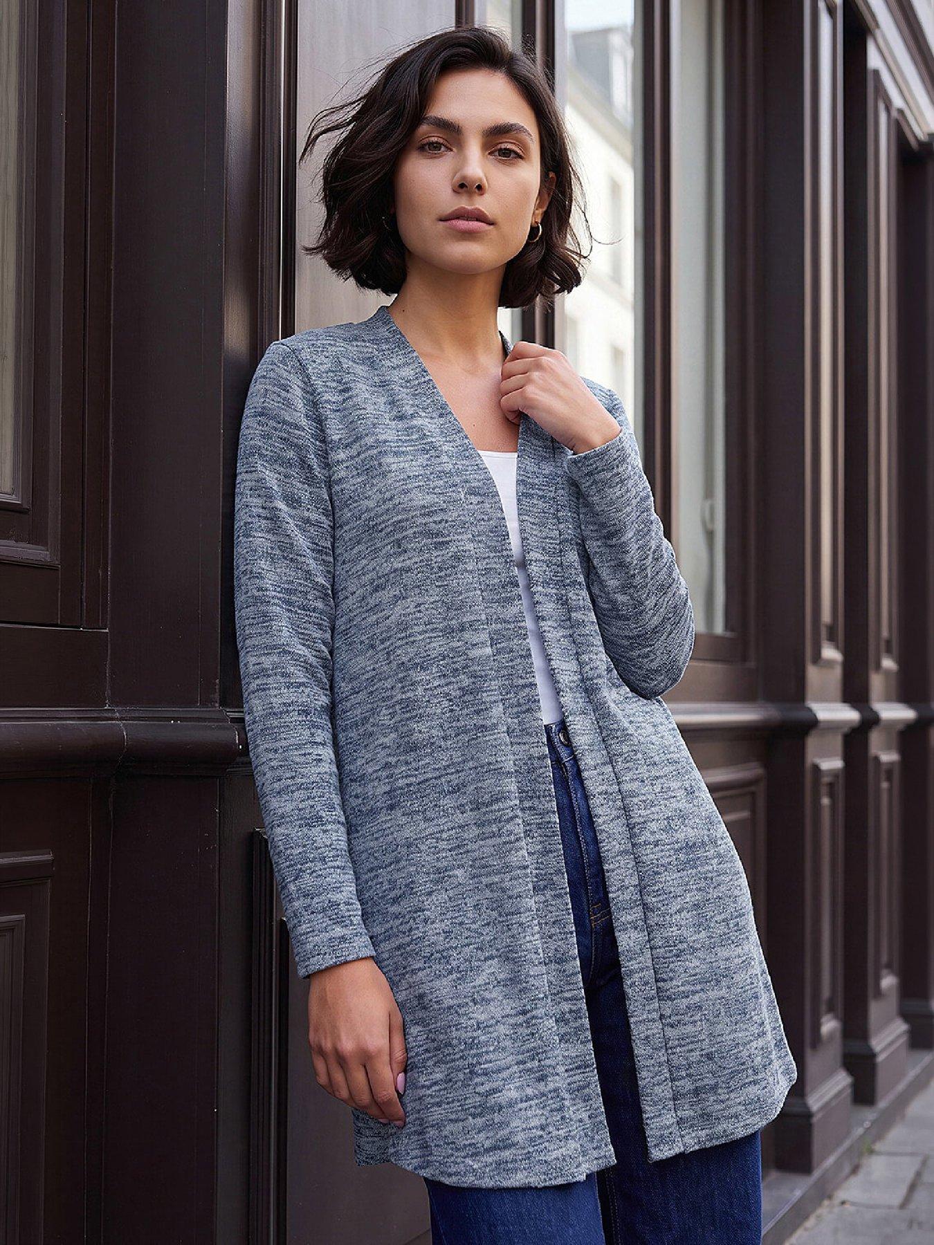 Image 1 of 4 of Roman Longline Knit Cardigan