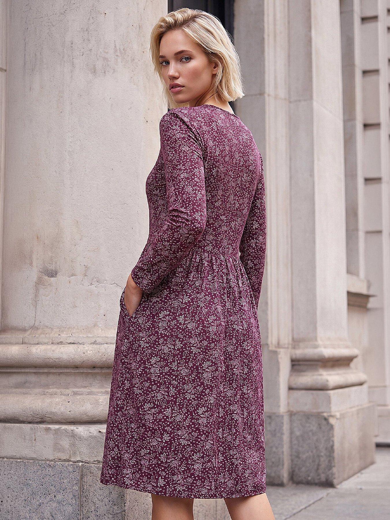 Image 2 of 4 of Roman Side Detail Short Dress