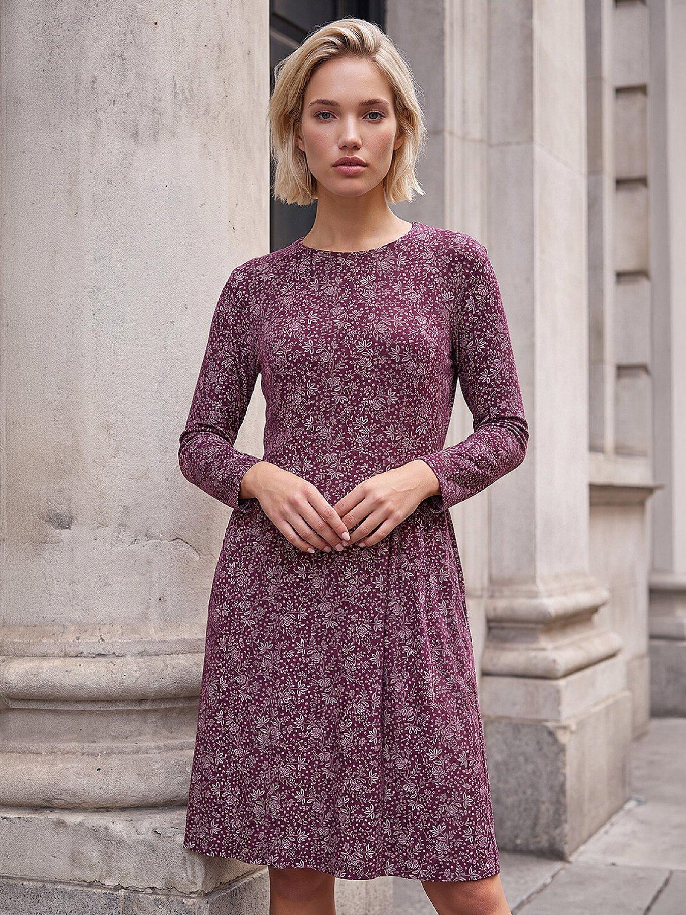 Image 3 of 4 of Roman Side Detail Short Dress